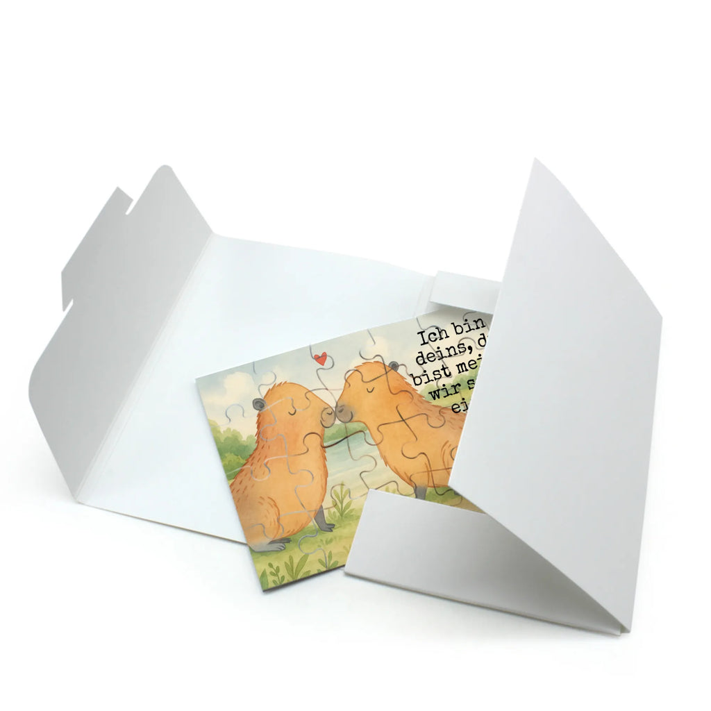 Puzzle Capybara Liebe Design Puzzle, Tiermotive, Gute Laune, lustige Sprüche, Tiere, Romantisches Geschenk, Du bist meins, Beziehung, Handgezeichnet, verliebt, Geschenkidee, Ehejubiläum, Liebe, Valentinstag, Herzlich, Liebesbeweis, Jahrestag, Tierliebe, Partnertiere, Ich bin deins, Kuschel Capybaras, Liebesspruch, Verschmolzen, Capybara, Paar