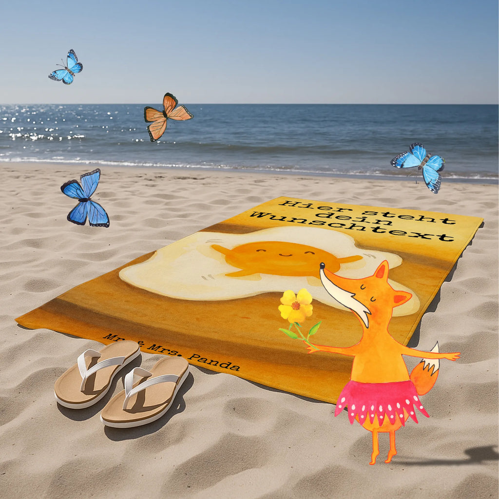 Personalized Bath Towel Fried egg egg Design Duschtuch mit Namen, Saunatuch mit Namen, Strandtuch mit Namen, Personalisiertes Badetuch, Kinder Handtuch mit Namen, Badetuch mit Namen, Personalisiertes Handtuch, Tiermotive, Gute Laune, lustige Sprüche, Tiere, Ei, Tag, Schön, Glücklich, Spiegelei, Liebe