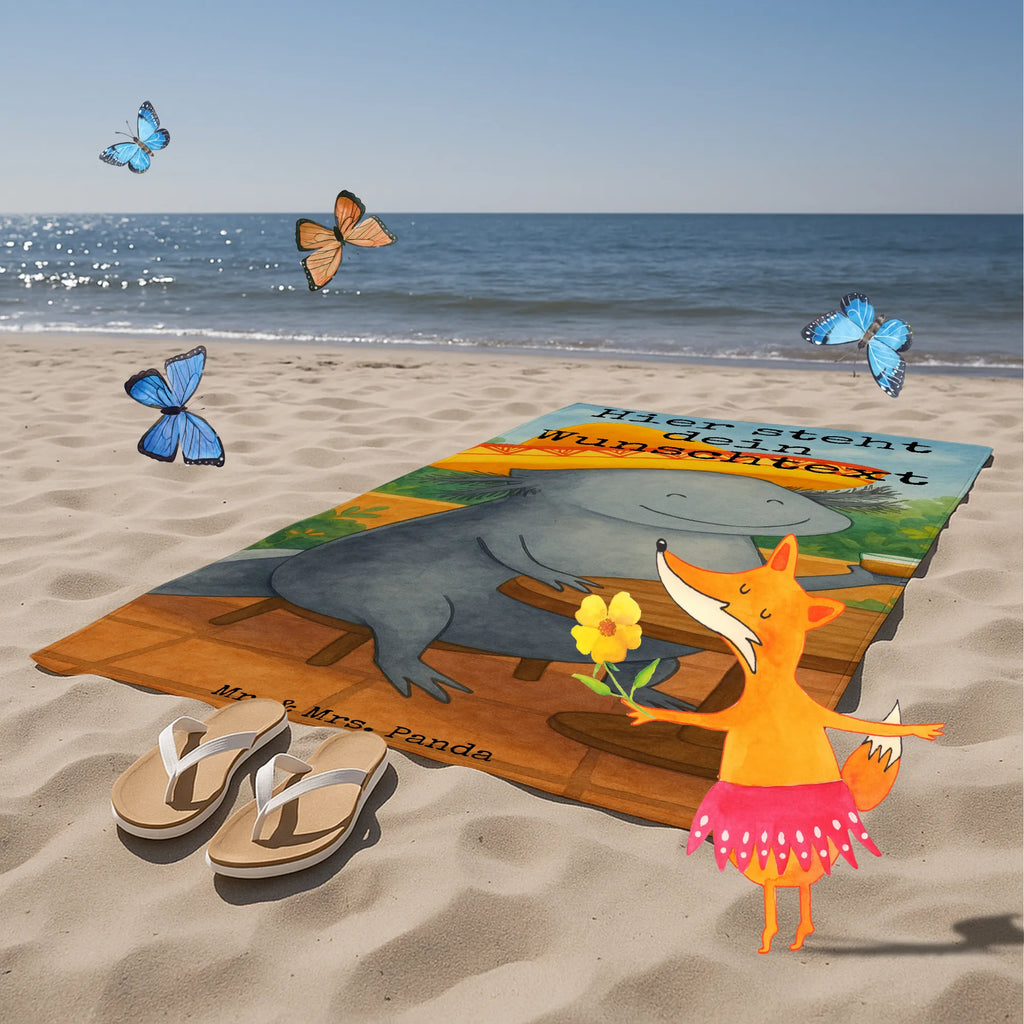 Spersonalizowany ręcznik kąpielowy Aksolotl Tequila Design Kinder Handtuch mit Namen, Duschtuch mit Namen, Personalisiertes Handtuch, Badetuch mit Namen, Strandtuch mit Namen, Personalisiertes Badetuch, Saunatuch mit Namen, Axolotl, Molch, Schwanzlurch, Lurche, Feuerdrache, Mexico, Lurch, Axolot, Spruch, Mexiko, Tequila, Sombrero, Zitrone, Feuersalamander, Motivation