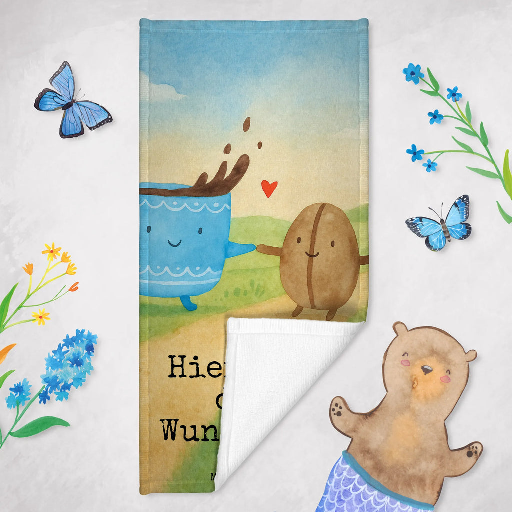 Personalized Bath Towel Coffee Bean Design Personalisiertes Handtuch, Strandtuch mit Namen, Badetuch mit Namen, Kinder Handtuch mit Namen, Personalisiertes Badetuch, Duschtuch mit Namen, Saunatuch mit Namen, Tiermotive, Gute Laune, lustige Sprüche, Tiere, Zufriedenheit, Kaffeebohne, Glück, Kaffee, Genuss