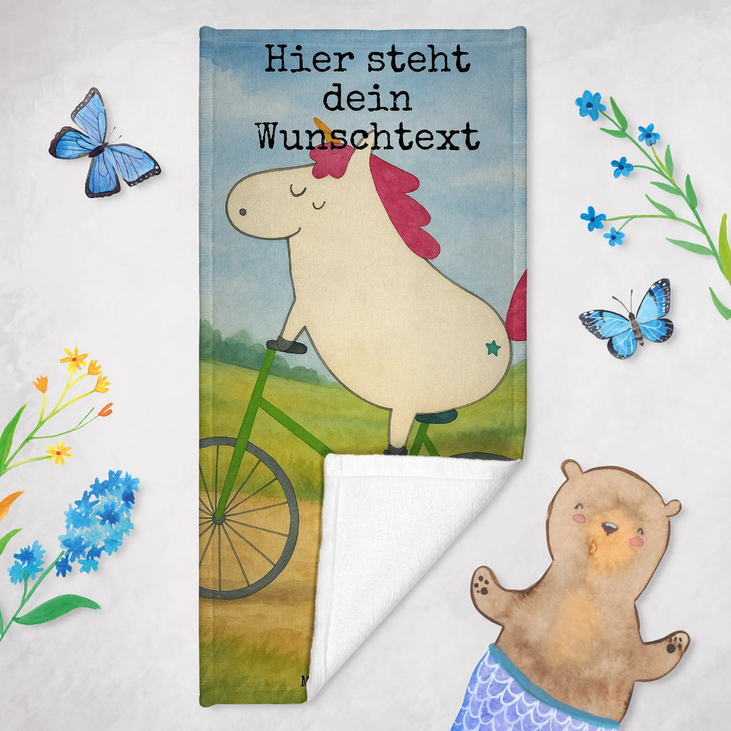 Personalized Bath Towel unicorn cyclist Design Personalisiertes Badetuch, Duschtuch mit Namen, Saunatuch mit Namen, Strandtuch mit Namen, Badetuch mit Namen, Personalisiertes Handtuch, Kinder Handtuch mit Namen, Einhorn, Einhörner, Einhorn Deko, Unicorn, Liebeskummer, Radfahrer, Feenstaub, Kummer, Radfahren, Rad, Bike, Luxusproblem, Konfetti