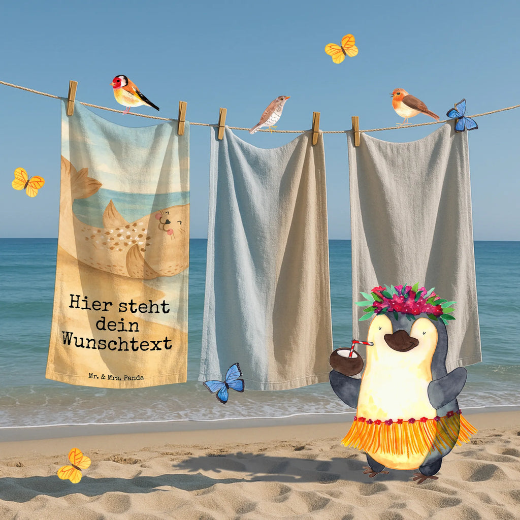 Personalized Bath Towel seal Lay Design Personalisiertes Badetuch, Strandtuch mit Namen, Personalisiertes Handtuch, Saunatuch mit Namen, Kinder Handtuch mit Namen, Duschtuch mit Namen, Badetuch mit Namen, Tiermotive, Gute Laune, lustige Sprüche, Tiere, Meerestier, Seehund, Strand, Lachen, Robbe, Ostsee, Nordsee, Freude, Robben