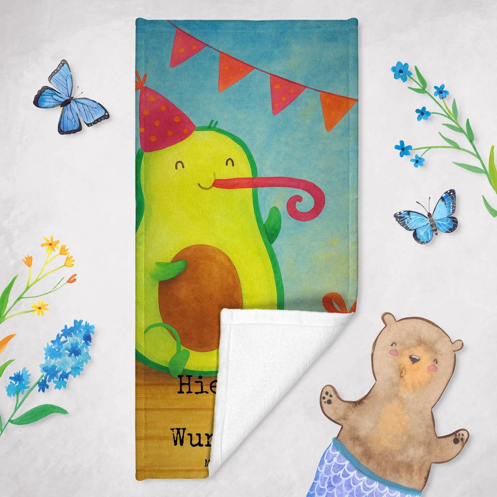 Personalisiertes Badehandtuch Avocado Geburtstag Design Kinder Handtuch mit Namen, Personalisiertes Badetuch, Personalisiertes Handtuch, Strandtuch mit Namen, Duschtuch mit Namen, Saunatuch mit Namen, Badetuch mit Namen, Avocado, Veggie, Vegan, Gesund