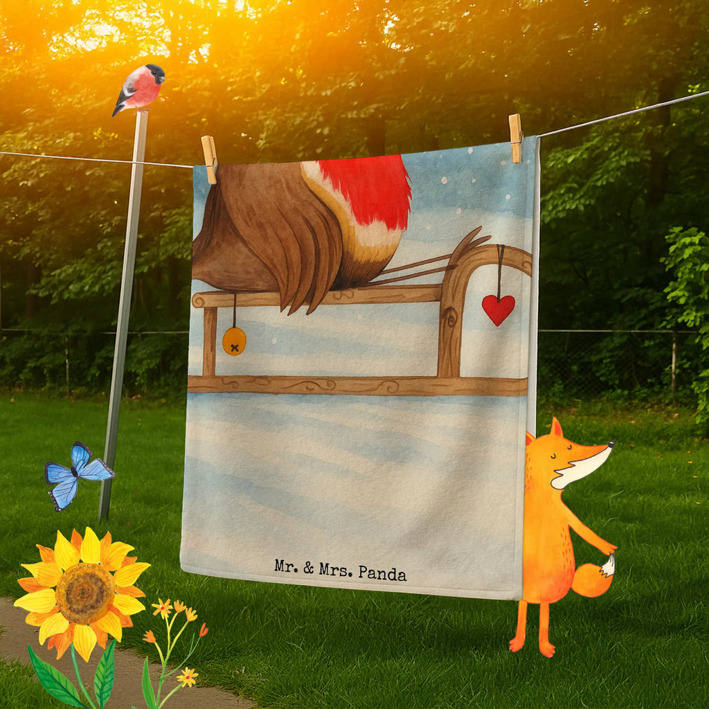 Personalized Bath Towel robin Sleds Design Saunatuch mit Namen, Kinder Handtuch mit Namen, Duschtuch mit Namen, Personalisiertes Handtuch, Personalisiertes Badetuch, Strandtuch mit Namen, Badetuch mit Namen, Winter, Weihnachten, Weihnachtsdeko, Nikolaus, Advent, Heiligabend, Wintermotiv, Schlitten, Vogel