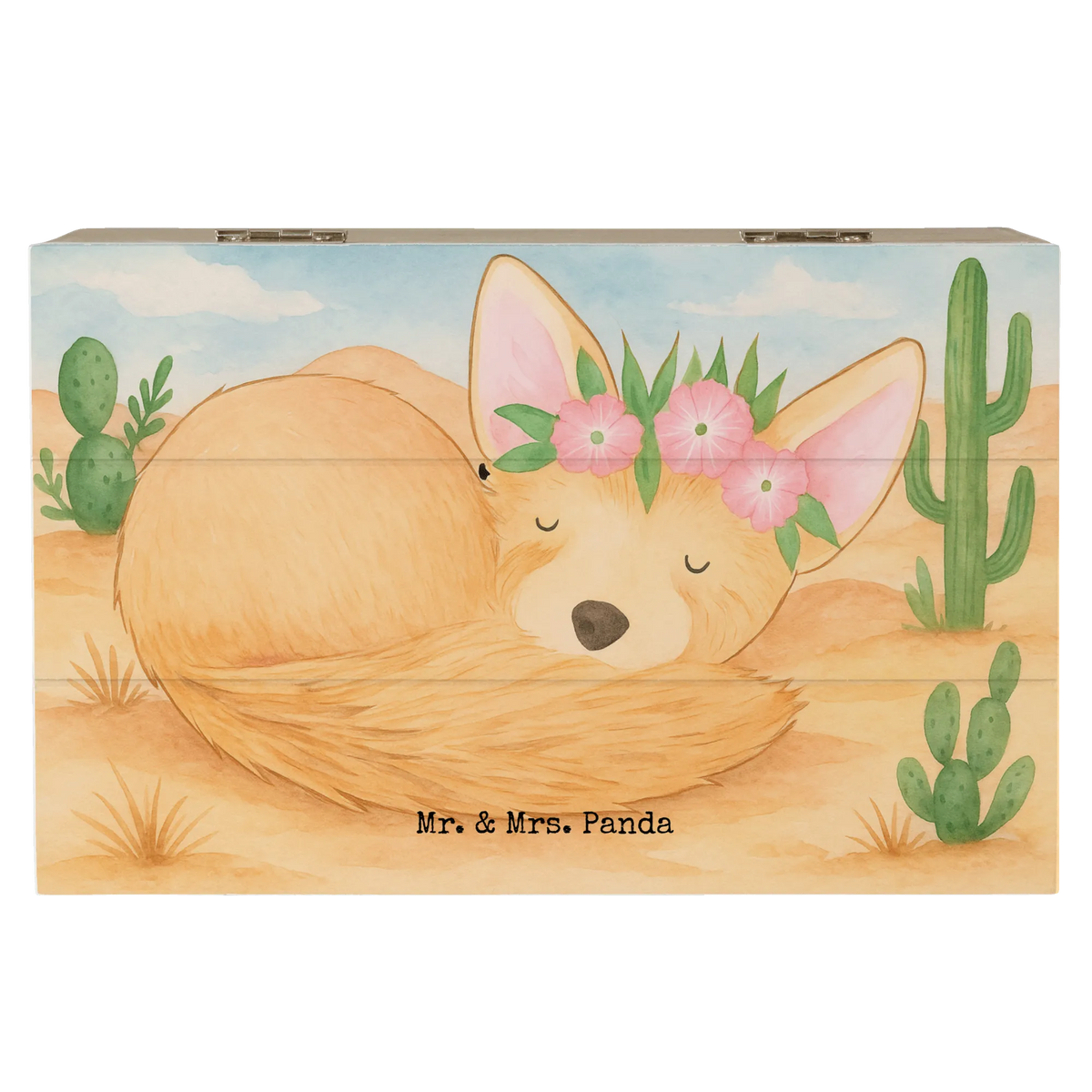 Holzkiste Wüstenfuchs Blumen Design Aufbewahrungsbox Holz, Erinnerungskiste, Kiste, Schatzkiste, Holzkiste mit Deckel, Schatulle, box holz, schatztruhe, geschenkbox holz, aufbewahrungskiste mit deckel, Kiste mit Deckel, Aufbewahrungskiste, Aufbewahrungstruhe, schatzkiste holz, schmuckbox, schmucktruhe, Erinnerungsbox, truhe mit deckel, Holz Aufbewahrungsbox, Holzkiste, Aufbewahrungsbox aus Holz, fotobox, geschenkbox mit deckel, fotokiste, Box, kiste holz, holzschatulle, holzschachtel, truhe holz, Holzbox mit Deckel, Geschenkbox, Truhe, geschenkkiste, Holztruhe, holzkästchen, erinnerungsbox holz, schmuckkiste, Box aus Holz, Holzbox, Afrika, Wildtiere, Glücklich, Blumen, Wüstenfuchs, Wüste, Blumenkranz