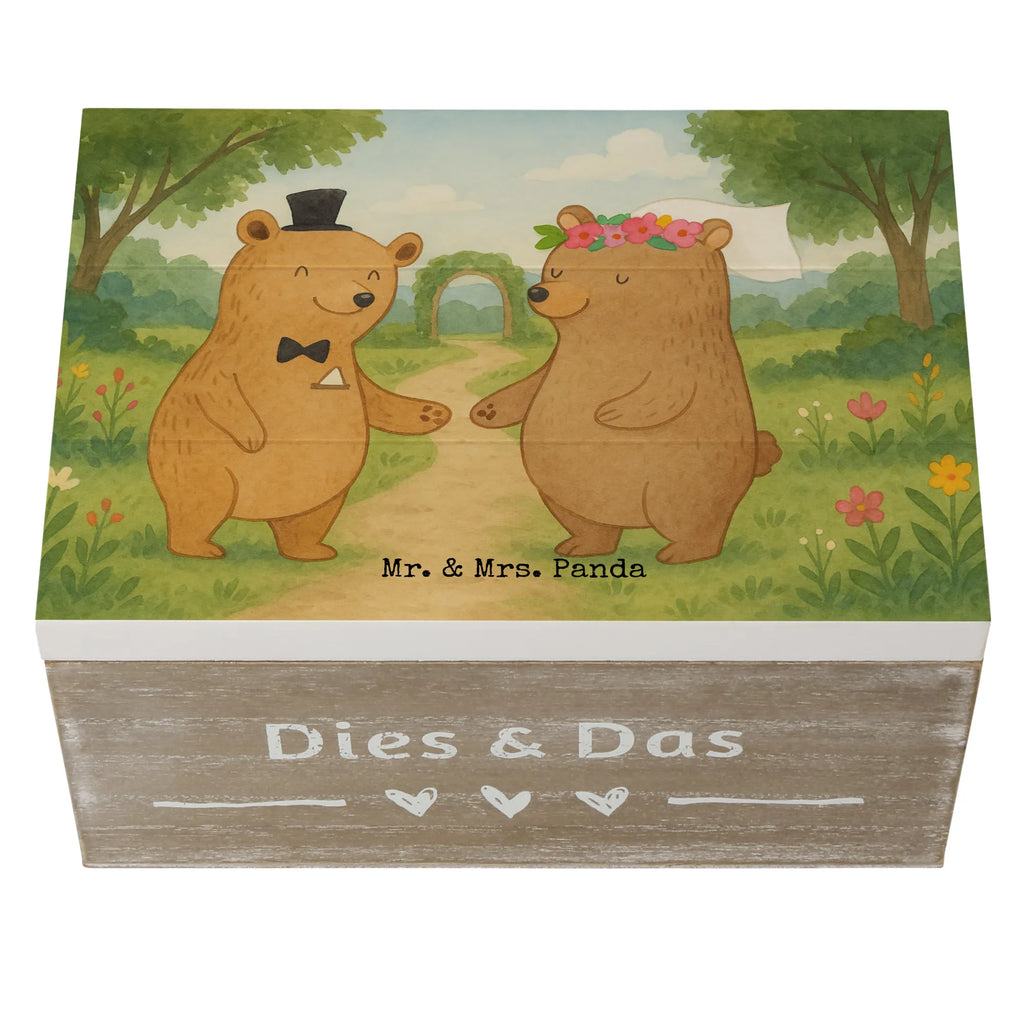 Wooden chest bears marriage Design Geschenkbox, Erinnerungskiste, Aufbewahrungsbox, Holzkiste, Kiste, Truhe, Dekokiste, XXL, Erinnerungsbox, Schatzkiste, Schatulle, Geschenkdose, Hochzeit, Hochzeitsgeschenk, Ehe, Hochzeitsfeier, Trauung, Trauungsgeschenk, Hochzeitskarte, Verlobungsfeier, Verlobungsgeschenk, Hochzeitsgeschenkideen, Hochzeitsgeschenke für Brautpaar, Hochzeitstag, Geschenk zur Hochzeit