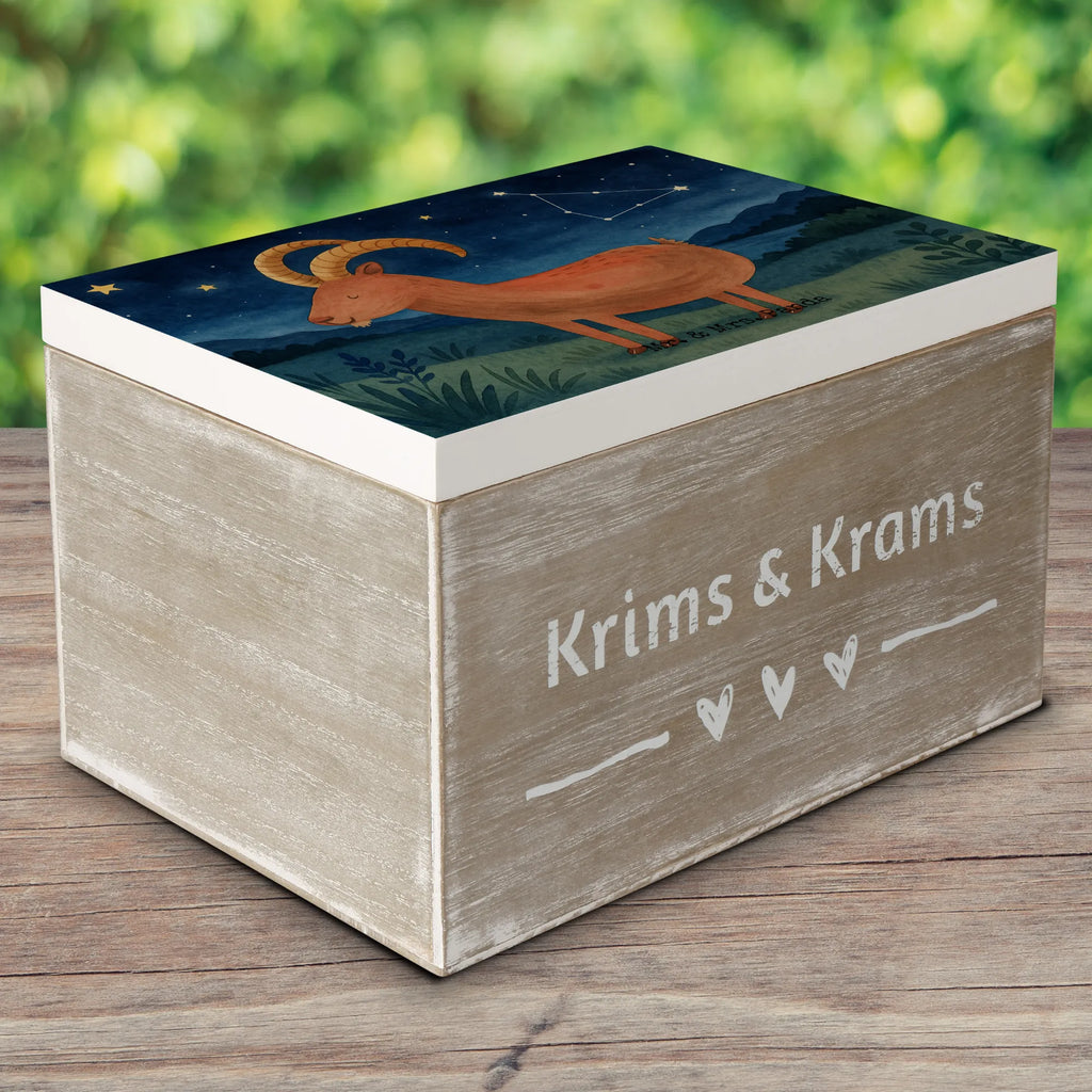 Holzkiste Sternzeichen Steinbock Design Erinnerungskiste, Geschenkbox, Dekokiste, Erinnerungsbox, XXL, Kiste, Truhe, Schatulle, Geschenkdose, Aufbewahrungsbox, Schatzkiste, Holzkiste, Tierkreiszeichen, Sternzeichen, Horoskop, Astrologie, Aszendent, Ziege, Geschenk Januar, Geburtstag Dezember, Steinbock Sternzeichen, Geschenk Dezember, Bock, Geburtstag Januar, Steinbock Geschenk, Steinböcke