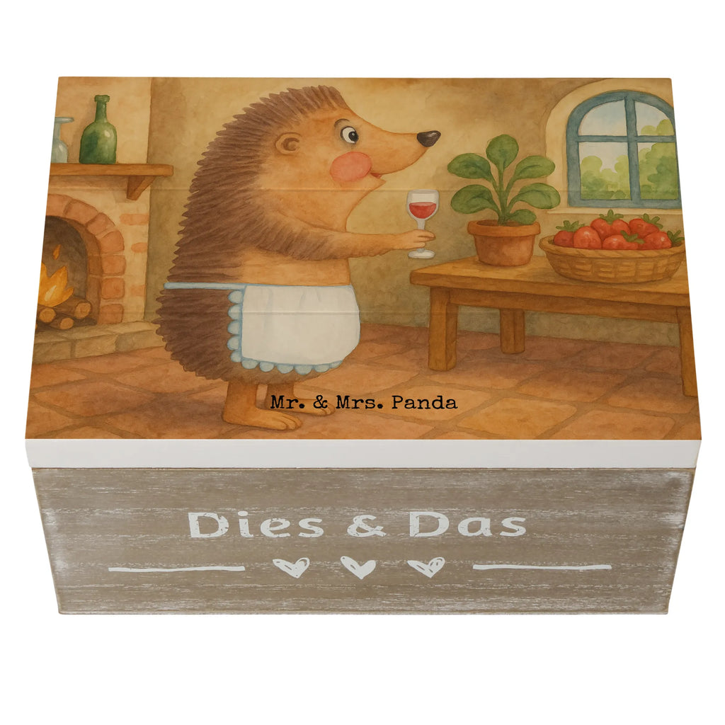 Holzkiste Igel Wein Design Erinnerungskiste, Geschenkdose, Dekokiste, Aufbewahrungsbox, Kiste, Erinnerungsbox, Geschenkbox, XXL, Holzkiste, Schatzkiste, Truhe, Schatulle, Tiermotive, Gute Laune, lustige Sprüche, Tiere, Weißwein, Weinglas, Wein Deko, Rotwein, Wein trinken, Wein Spruch, Igel, Geschenk Weintrinker, Geschenk Weinliebhaber