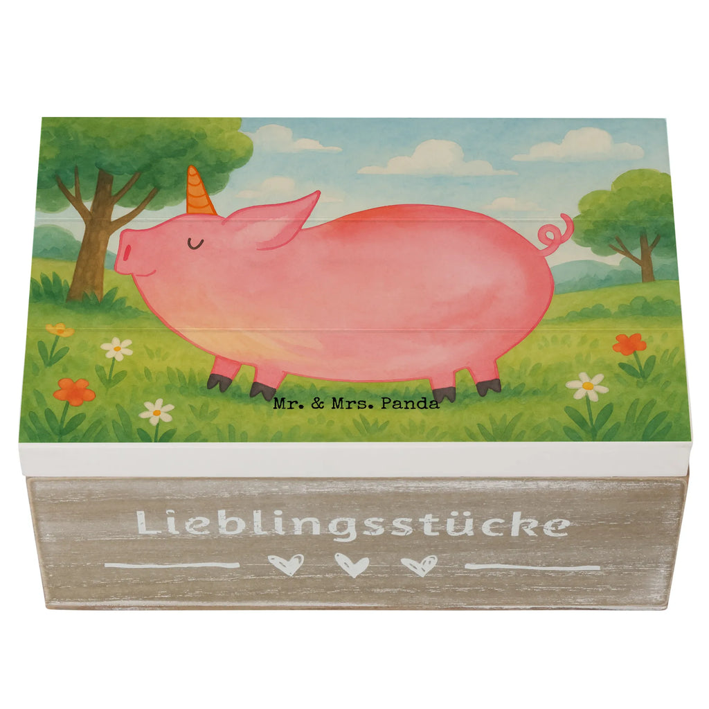 Holzkiste Einhorn Schwein Design Schatulle, Aufbewahrungsbox, Erinnerungskiste, Geschenkbox, XXL, Dekokiste, Schatzkiste, Geschenkdose, Holzkiste, Kiste, Truhe, Erinnerungsbox, Einhorn, Einhörner, Einhorn Deko, Unicorn, geschenk, english, funny, Piggy, witzig. lustig, Schweinhorn, Schwein, Bauer, Pig, Party, englisch, Spaß, Spruch