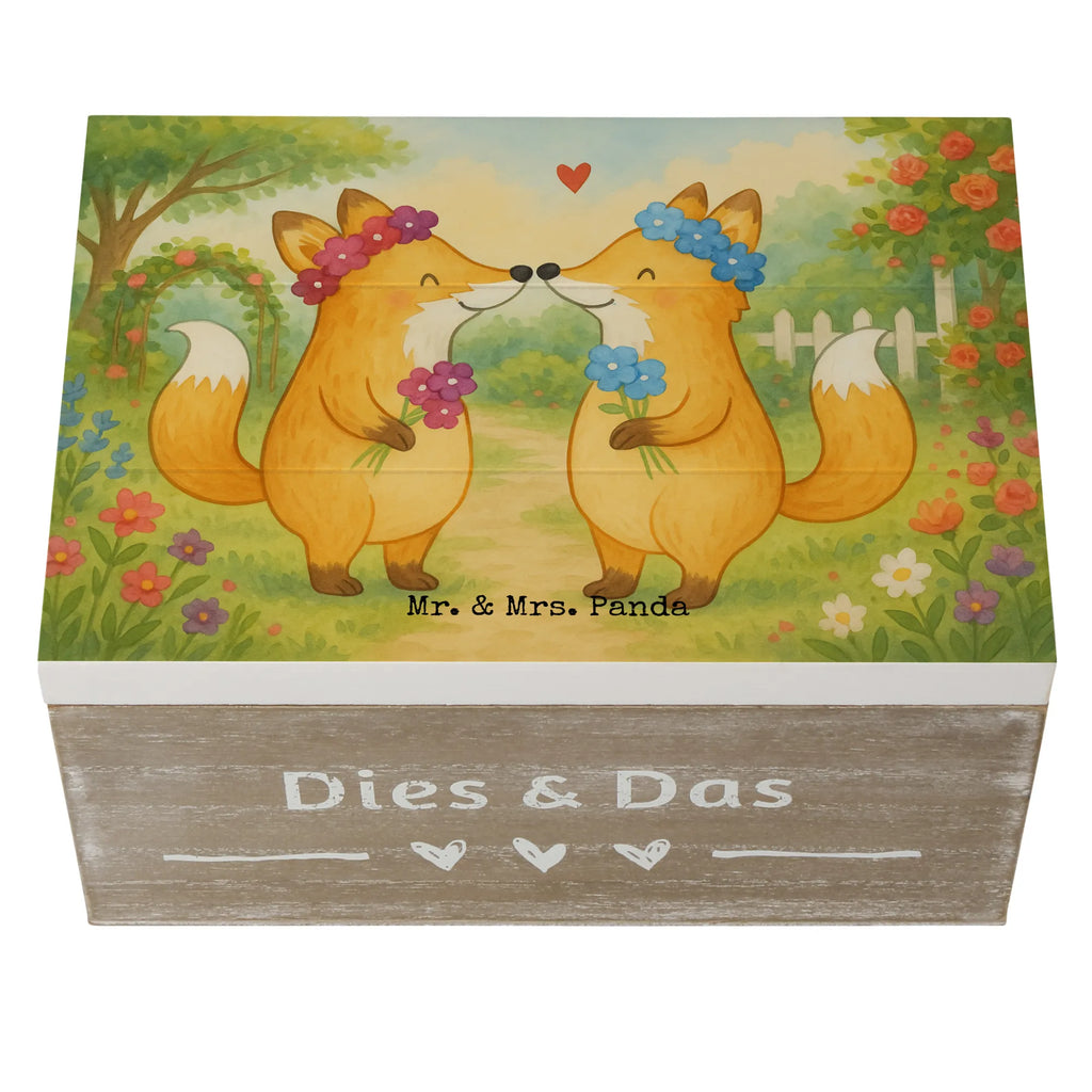 Holzkiste Füchse Lesbian Pride Design Schatulle, Erinnerungskiste, Dekokiste, Kiste, Schatzkiste, Geschenkdose, Geschenkbox, XXL, Truhe, Aufbewahrungsbox, Holzkiste, Erinnerungsbox, Hochzeit, Hochzeitsgeschenk, Ehe, Hochzeitsfeier, Trauung, Trauungsgeschenk, Hochzeitskarte, Verlobungsfeier, Verlobungsgeschenk, Hochzeitsgeschenkideen, Hochzeitsgeschenke für Brautpaar