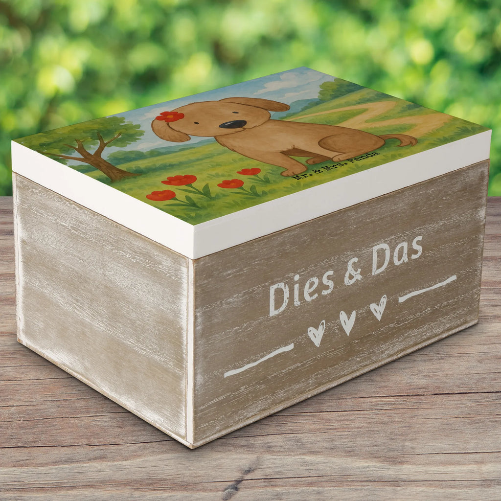 Holzkiste Hund Dame Design Erinnerungsbox, Erinnerungskiste, Geschenkbox, Geschenkdose, Schatzkiste, Truhe, XXL, Kiste, Schatulle, Aufbewahrungsbox, Holzkiste, Dekokiste, Hund, Hundemotiv, Haustier, Hunderasse, Tierliebhaber, Hundebesitzer, Sprüche, Hundeglück, Hunde, Liebe, Hundeliebe, Frauchen
