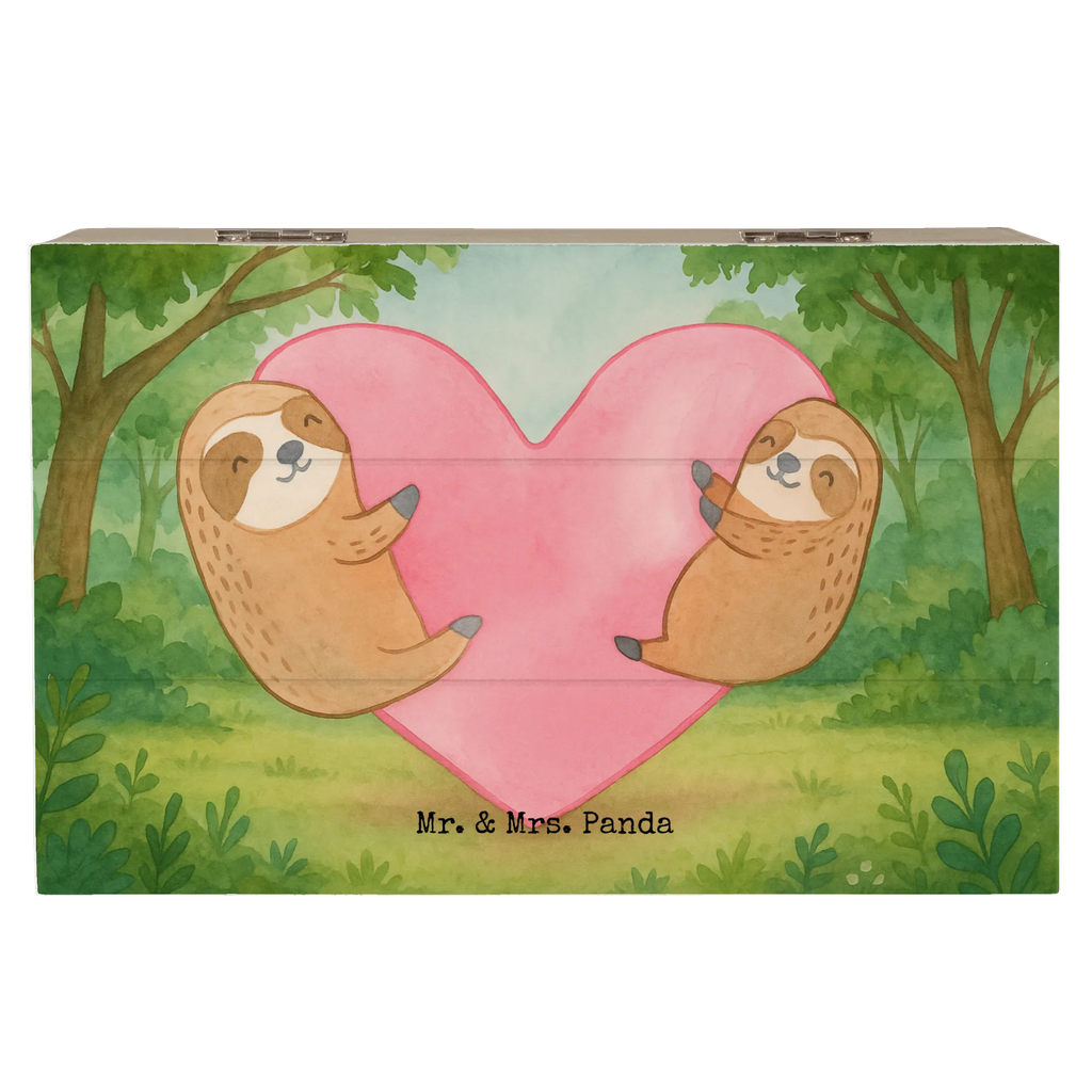 Holzkiste Faultiere Herz Design Holzkiste, Dekokiste, Erinnerungsbox, Geschenkdose, Geschenkbox, XXL, Schatzkiste, Truhe, Aufbewahrungsbox, Erinnerungskiste, Kiste, Schatulle, Liebe, Partner, Freund, Freundin, Ehemann, Ehefrau, Heiraten, Verlobung, Heiratsantrag, Liebesgeschenk, Jahrestag, Hocheitstag, Valentinstag, Geschenk für Freundin, für Ehemann, für Männer, Mitbringsel, Liebesbeweis, Geschenk für Partner, Geschenk für Frauen, Hochzeitstag