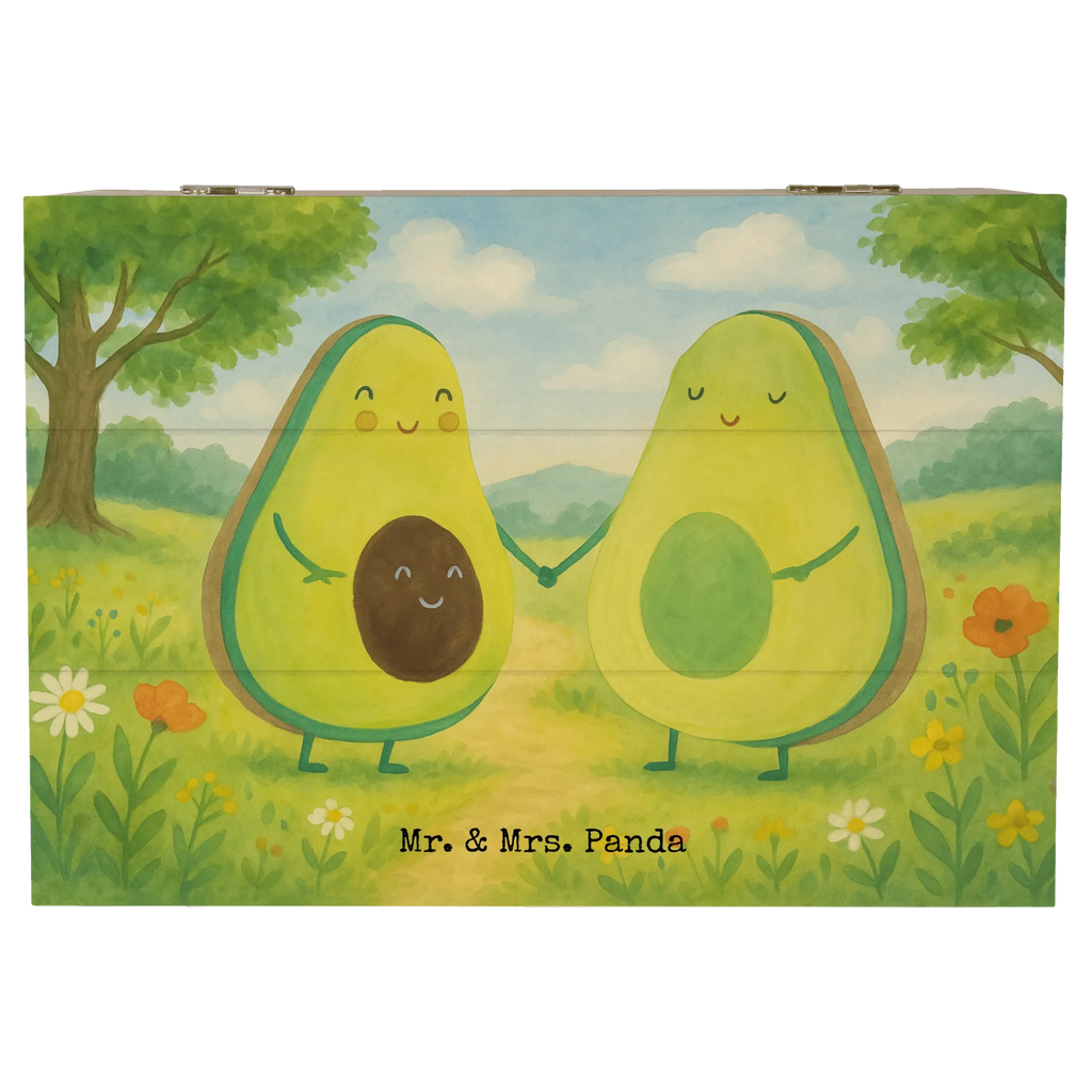 Holzkiste Avocado Pärchen Design Dekokiste, Geschenkbox, Geschenkdose, Erinnerungsbox, Truhe, Aufbewahrungsbox, Erinnerungskiste, Schatzkiste, Holzkiste, Kiste, XXL, Schatulle, Avocado, Veggie, Vegan, Gesund, Hochzeit, Geburt, Schwangerschaft, Avocados, Kinder, Babyparty, Liebe, Avocuddle, Babyshower, Familie