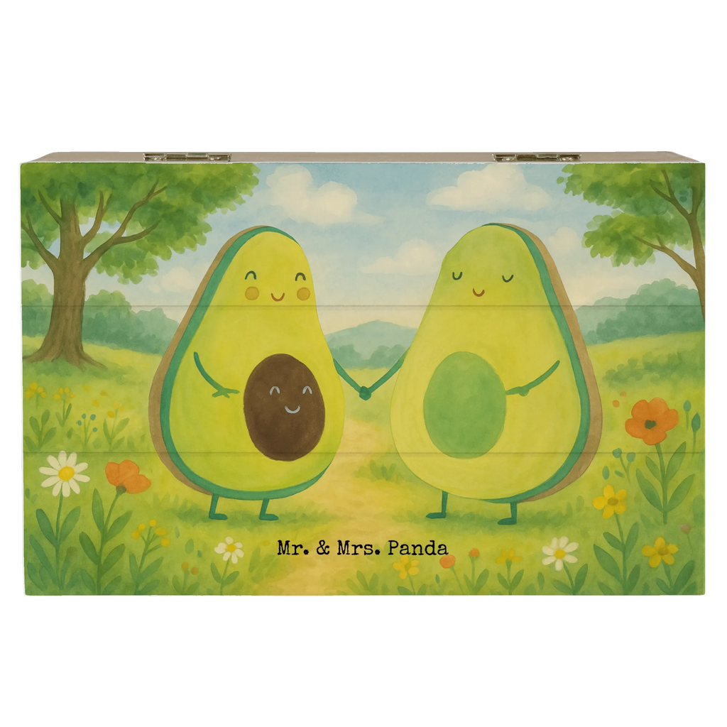 Holzkiste Avocado Pärchen Design Dekokiste, Geschenkbox, Geschenkdose, Erinnerungsbox, Truhe, Aufbewahrungsbox, Erinnerungskiste, Schatzkiste, Holzkiste, Kiste, XXL, Schatulle, Avocado, Veggie, Vegan, Gesund, Hochzeit, Geburt, Schwangerschaft, Avocados, Kinder, Babyparty, Liebe, Avocuddle, Babyshower, Familie