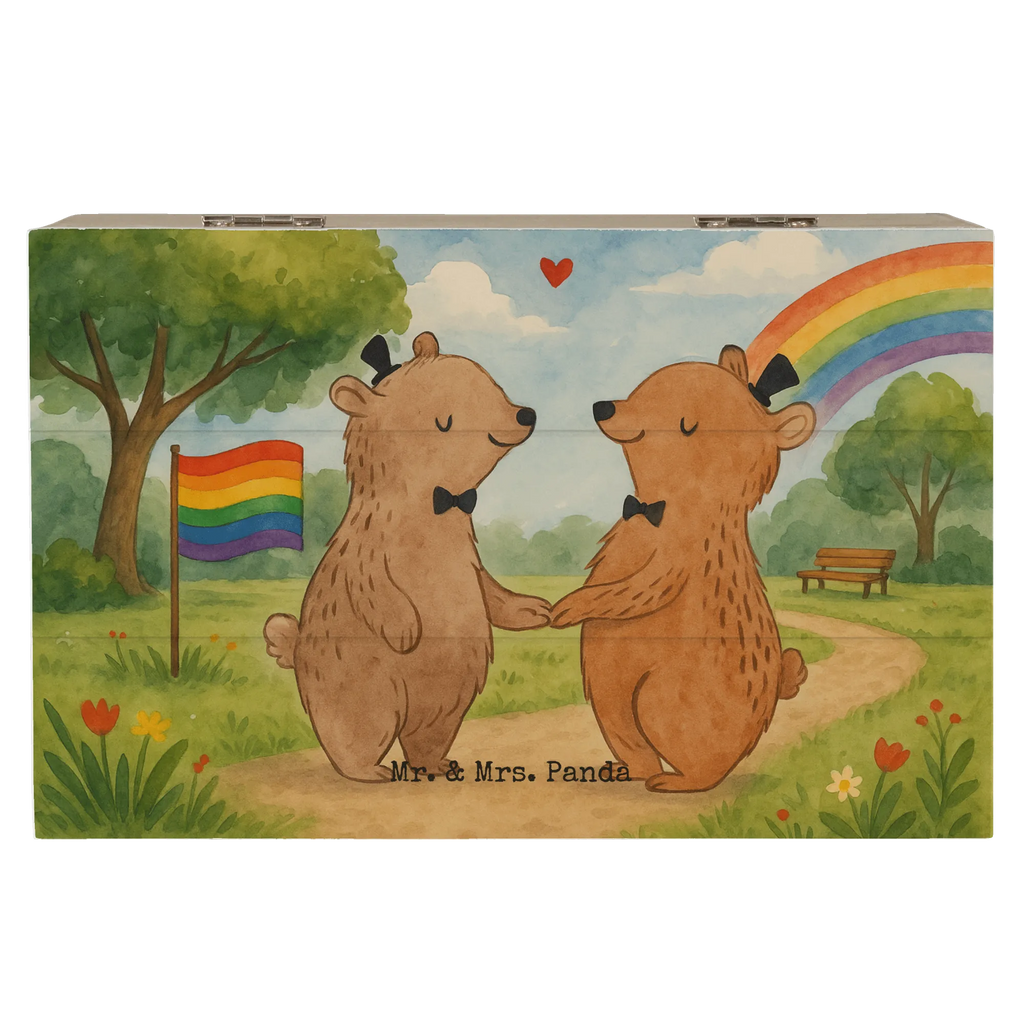 Holzkiste Bären Gay Pride Design Erinnerungskiste, Geschenkbox, Truhe, Geschenkdose, XXL, Kiste, Aufbewahrungsbox, Schatulle, Schatzkiste, Holzkiste, Erinnerungsbox, Dekokiste, Hochzeit, Hochzeitsgeschenk, Ehe, Hochzeitsfeier, Trauung, Trauungsgeschenk, Hochzeitskarte, Verlobungsfeier, Verlobungsgeschenk, Hochzeitsgeschenkideen, Hochzeitsgeschenke für Brautpaar