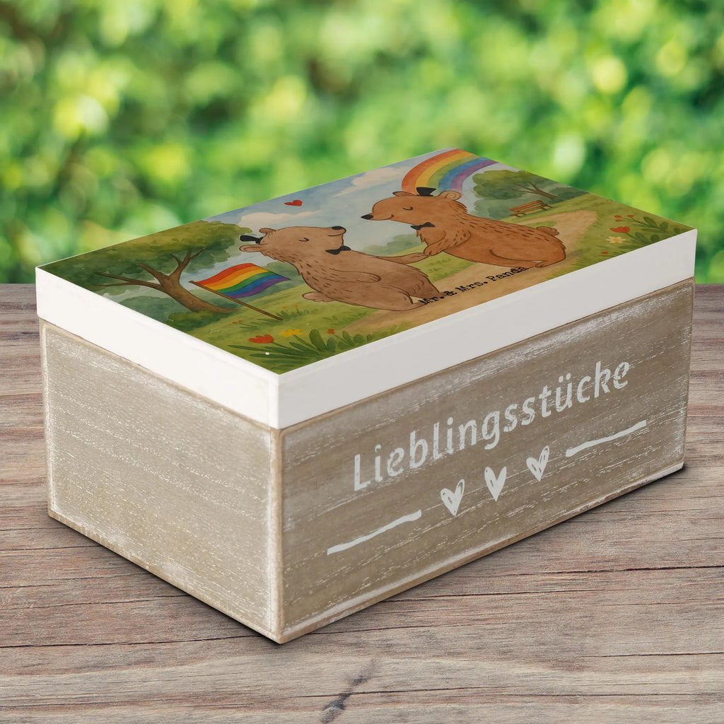 Holzkiste Bären Gay Pride Design Erinnerungskiste, Geschenkbox, Truhe, Geschenkdose, XXL, Kiste, Aufbewahrungsbox, Schatulle, Schatzkiste, Holzkiste, Erinnerungsbox, Dekokiste, Hochzeit, Hochzeitsgeschenk, Ehe, Hochzeitsfeier, Trauung, Trauungsgeschenk, Hochzeitskarte, Verlobungsfeier, Verlobungsgeschenk, Hochzeitsgeschenkideen, Hochzeitsgeschenke für Brautpaar