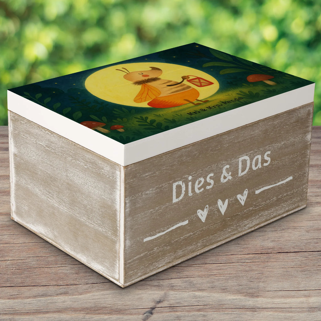 Holzkiste Glühwürmchen Design Dekokiste, Truhe, Aufbewahrungsbox, XXL, Geschenkbox, Geschenkdose, Erinnerungskiste, Erinnerungsbox, Kiste, Schatulle, Schatzkiste, Holzkiste, Tiermotive, Gute Laune, lustige Sprüche, Tiere, Verlobung, Liebe, Heiratsantrag, magisch, Jahrestag, Liebesspruch, Lieblingsmensch, Liebesbeweis, Glühwurm, Leuchten, Falter, Glühwürmchen