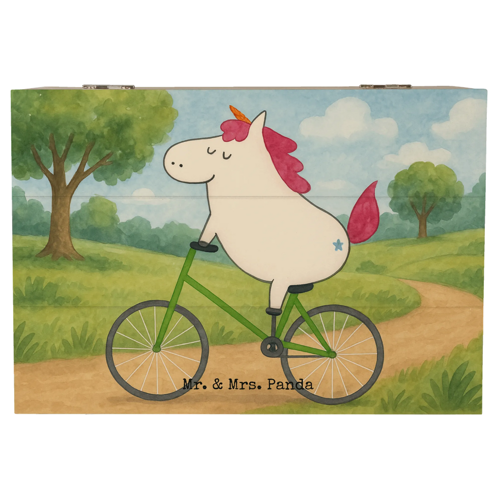 Holzkiste Einhorn Radfahrer Design Kiste, XXL, Holzkiste, Geschenkdose, Aufbewahrungsbox, Truhe, Erinnerungskiste, Schatzkiste, Erinnerungsbox, Geschenkbox, Dekokiste, Schatulle, Einhorn, Einhörner, Einhorn Deko, Unicorn, Rad, Liebeskummer, Luxusproblem, Radfahren, Feenstaub, Bike, Kummer, Konfetti, Radfahrer