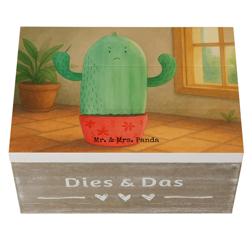 Wooden chest cactus Fury Design Geschenkbox, Erinnerungsbox, Aufbewahrungsbox, Erinnerungskiste, XXL, Dekokiste, Schatzkiste, Schatulle, Kiste, Holzkiste, Truhe, Geschenkdose, Kaktus, Kakteen, Büroalltag, Kollege, Chefin, Schule, ärgern, wütend, Kollegin, Büro
