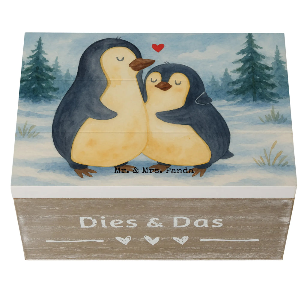 Holzkiste Pinguin umarmen Design Erinnerungsbox, Schatzkiste, Truhe, Geschenkdose, Geschenkbox, Dekokiste, Holzkiste, Kiste, Schatulle, XXL, Erinnerungskiste, Aufbewahrungsbox, Pinguin, Liebespaar, Hochzeitstag, Verlobung, Hochzeitsgeschenk, Liebe, Liebesbeweis, Liebesgeschenk, Jahrestag, Hochzeit