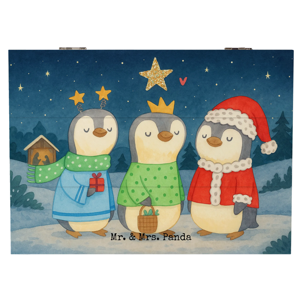 Holzkiste Winterzeit Heilige drei Könige Design Erinnerungskiste, Geschenkbox, Kiste, Schatzkiste, XXL, Aufbewahrungsbox, Dekokiste, Truhe, Erinnerungsbox, Schatulle, Geschenkdose, Holzkiste, Winter, Weihnachten, Weihnachtsdeko, Nikolaus, Advent, Heiligabend, Wintermotiv, Weihnachtstage, Heilige drei Könige, Weihnachtsmann, Weihnachtszeit