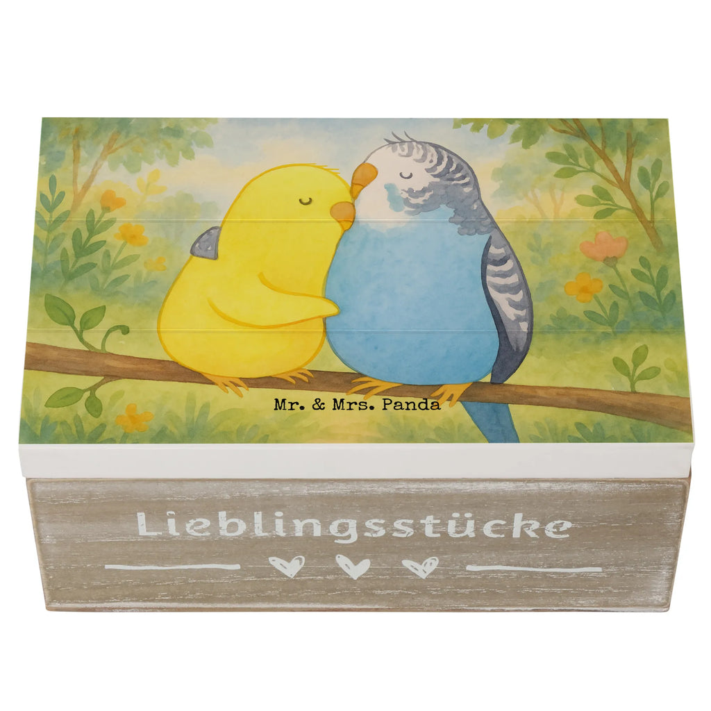 Holzkiste Wellensittich Liebe Design Schatzkiste, Truhe, Kiste, Aufbewahrungsbox, Geschenkbox, XXL, Erinnerungskiste, Schatulle, Dekokiste, Holzkiste, Geschenkdose, Erinnerungsbox, Liebe, Partner, Freund, Freundin, Ehemann, Ehefrau, Heiraten, Verlobung, Heiratsantrag, Liebesgeschenk, Jahrestag, Hocheitstag, Kuscheln, Vögel, Wellensittich, Vertrauen, Nähe