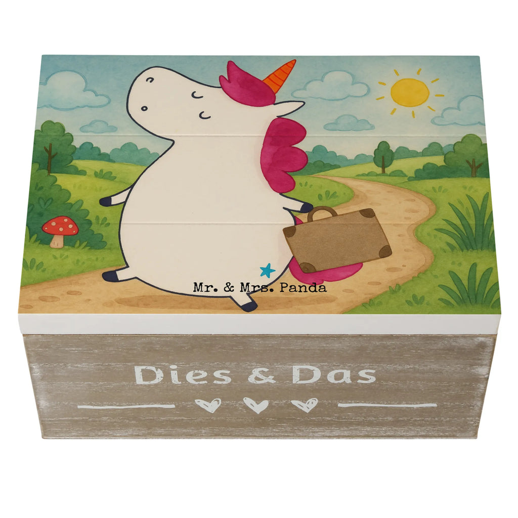 Wooden chest unicorn Suitcase Design XXL, Geschenkdose, Erinnerungskiste, Holzkiste, Geschenkbox, Schatzkiste, Dekokiste, Schatulle, Aufbewahrungsbox, Truhe, Erinnerungsbox, Kiste, Einhorn, Einhörner, Einhorn Deko, Unicorn, Abenteuer, Gepäck, witzig, Koffer, Kind, lustig, albern, Spaß, Reise, Verreisen, Erwachsen, unicorn