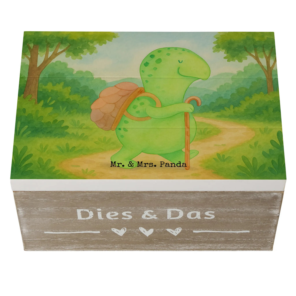 Holzkiste Schildkröte Wanderer Design Schatulle, Aufbewahrungsbox, Geschenkbox, Geschenkdose, Holzkiste, Erinnerungsbox, Schatzkiste, Kiste, Dekokiste, XXL, Erinnerungskiste, Truhe, Schildkröte, Neuanfang, Motivationssprüche, Motivation, Motivationsspruch, Schildkröten