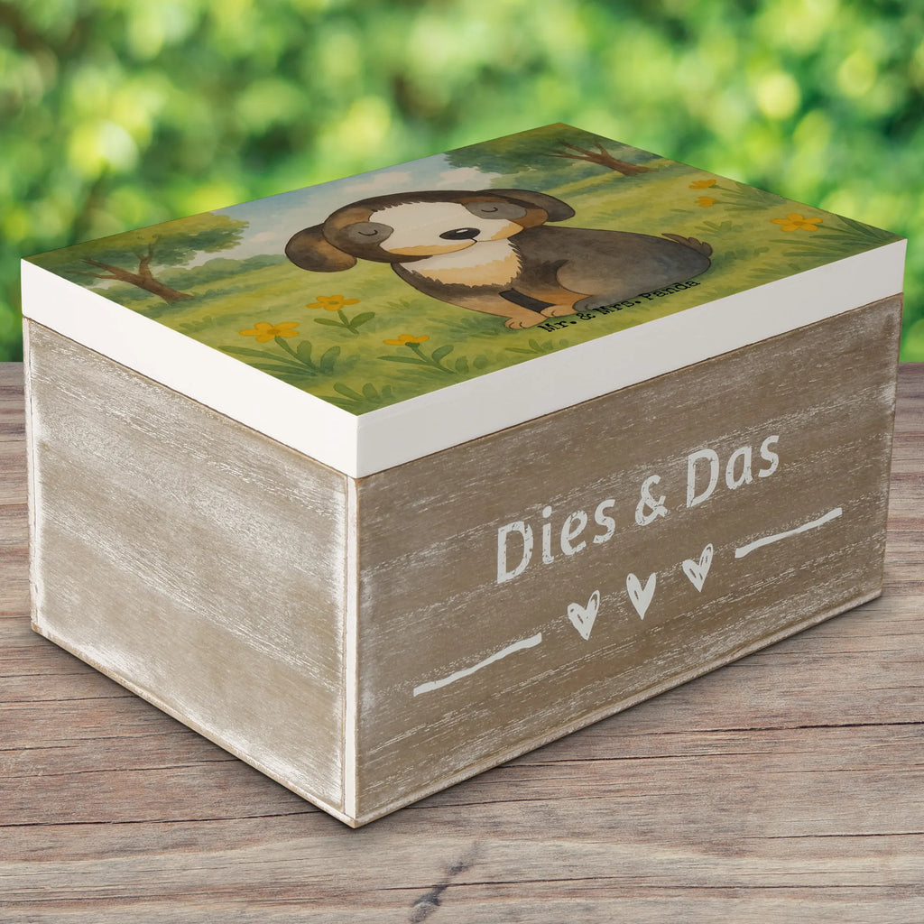 Skrzynia drewniana pies relaks Design Holzkiste, Kiste, Schatzkiste, Truhe, Schatulle, XXL, Erinnerungsbox, Erinnerungskiste, Dekokiste, Aufbewahrungsbox, Geschenkbox, Geschenkdose, Hund, Hundemotiv, Haustier, Hunderasse, Tierliebhaber, Hundebesitzer, Sprüche, schwarzer Hund, Hundeliebe, Liebe, Hundeglück