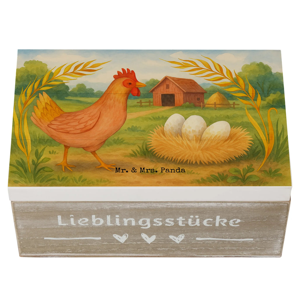 Holzkiste Huhn Stolz Design Geschenkbox, Schatulle, Schatzkiste, Holzkiste, Erinnerungsbox, Dekokiste, Truhe, Geschenkdose, XXL, Aufbewahrungsbox, Erinnerungskiste, Kiste, Bauernhof, Hoftiere, Landwirt, Landwirtin, Spruch, Hühner, Hahn, Landleben, Geburt, Eier, Schwangerschaft, Hof, Magie, Motivation, Henne