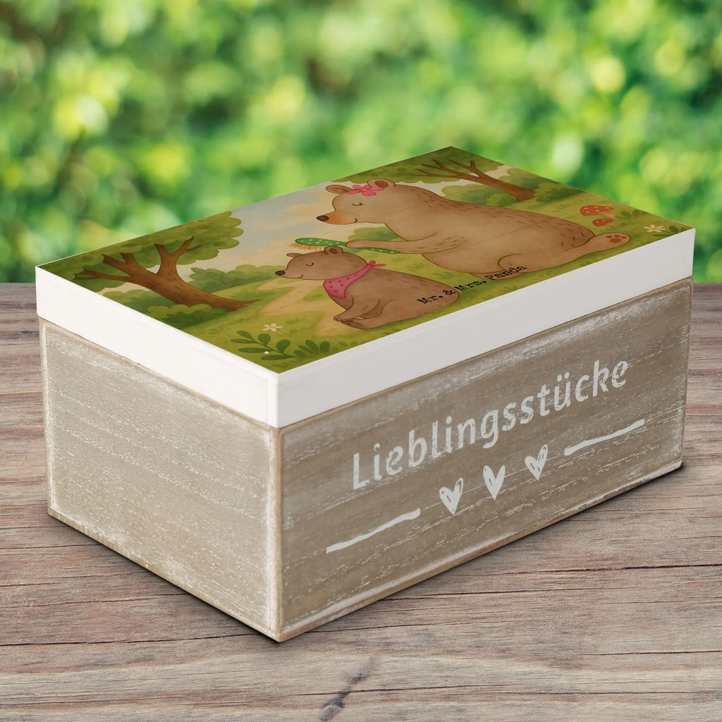 Holzkiste Bär Kind Design Holzkiste, Truhe, Geschenkbox, Aufbewahrungsbox, Dekokiste, Schatzkiste, Kiste, Erinnerungsbox, Schatulle, XXL, Erinnerungskiste, Geschenkdose, Familie, Vatertag, Muttertag, Bruder, Schwester, Mama, Papa, Oma, Opa, Geschenk, Mutti, Mutter
