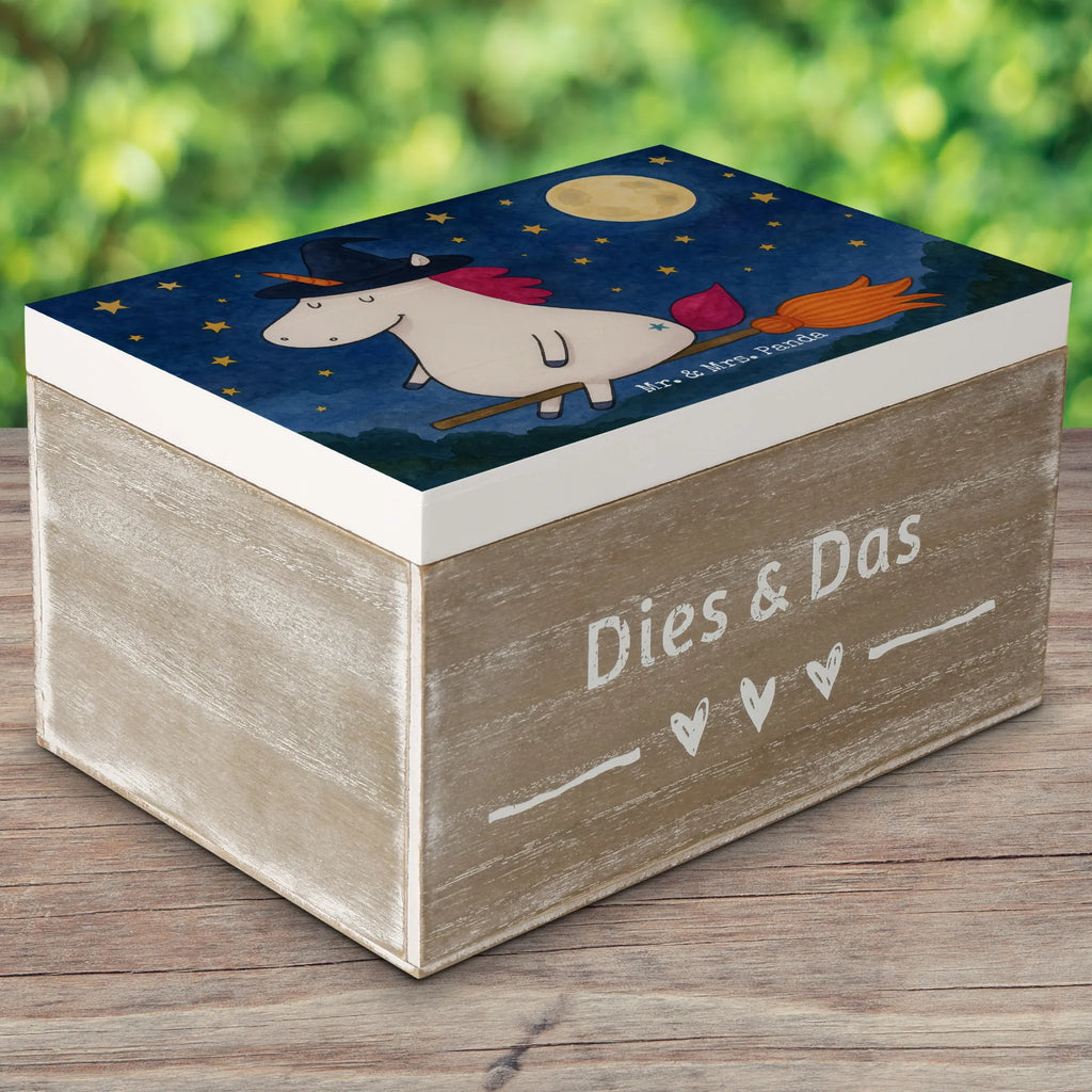 Wooden chest unicorn Witch Design Truhe, Holzkiste, Schatulle, Geschenkbox, Dekokiste, Schatzkiste, Erinnerungskiste, XXL, Geschenkdose, Erinnerungsbox, Aufbewahrungsbox, Kiste, Einhorn, Einhörner, Einhorn Deko, Unicorn, Frau, Ehefrau, Leben, Verrückte, Engel, Hexe, Zicke, Teufel, Freundin