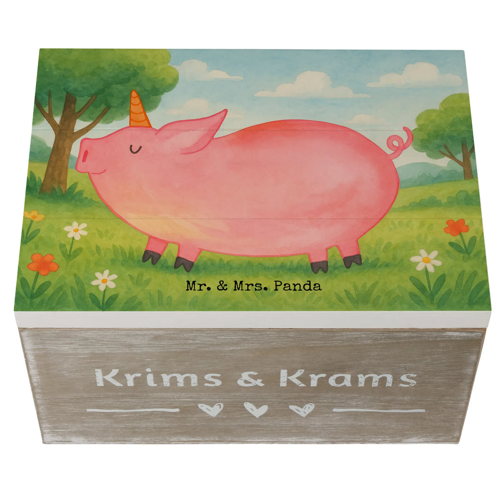 Holzkiste Einhorn Schwein Design Schatulle, Aufbewahrungsbox, Erinnerungskiste, Geschenkbox, XXL, Dekokiste, Schatzkiste, Geschenkdose, Holzkiste, Kiste, Truhe, Erinnerungsbox, Einhorn, Einhörner, Einhorn Deko, Unicorn, geschenk, english, funny, Piggy, witzig. lustig, Schweinhorn, Schwein, Bauer, Pig, Party, englisch, Spaß, Spruch