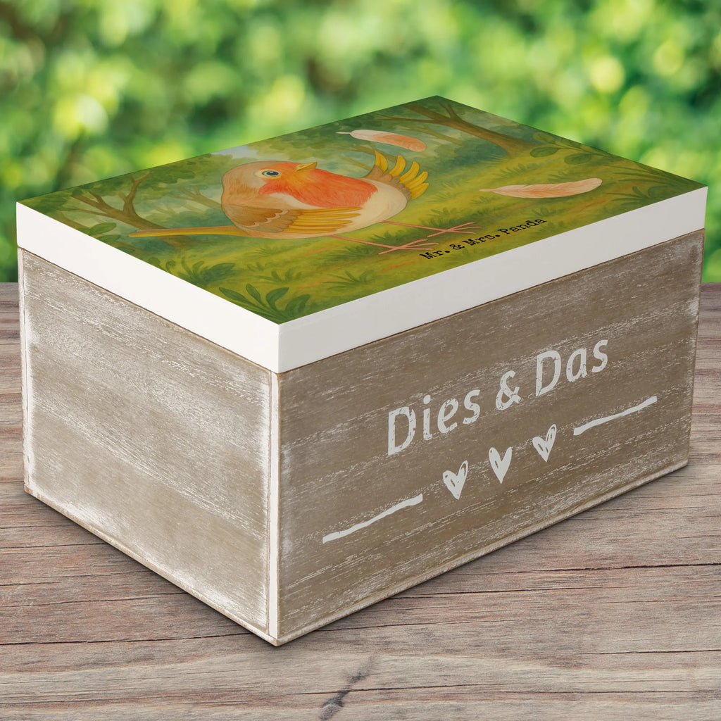 Holzkiste Rotkehlchen Federn Design Holzkiste, Geschenkdose, Erinnerungsbox, Aufbewahrungsbox, Schatzkiste, Geschenkbox, Kiste, Dekokiste, Truhe, Erinnerungskiste, XXL, Schatulle, Tiermotive, Gute Laune, lustige Sprüche, Tiere, Motivation Sprüche, Motivationsbilder, What if i fall, Rotkehlchen, Spruch Motivation, Vogel, fliegen, Spruch Mut