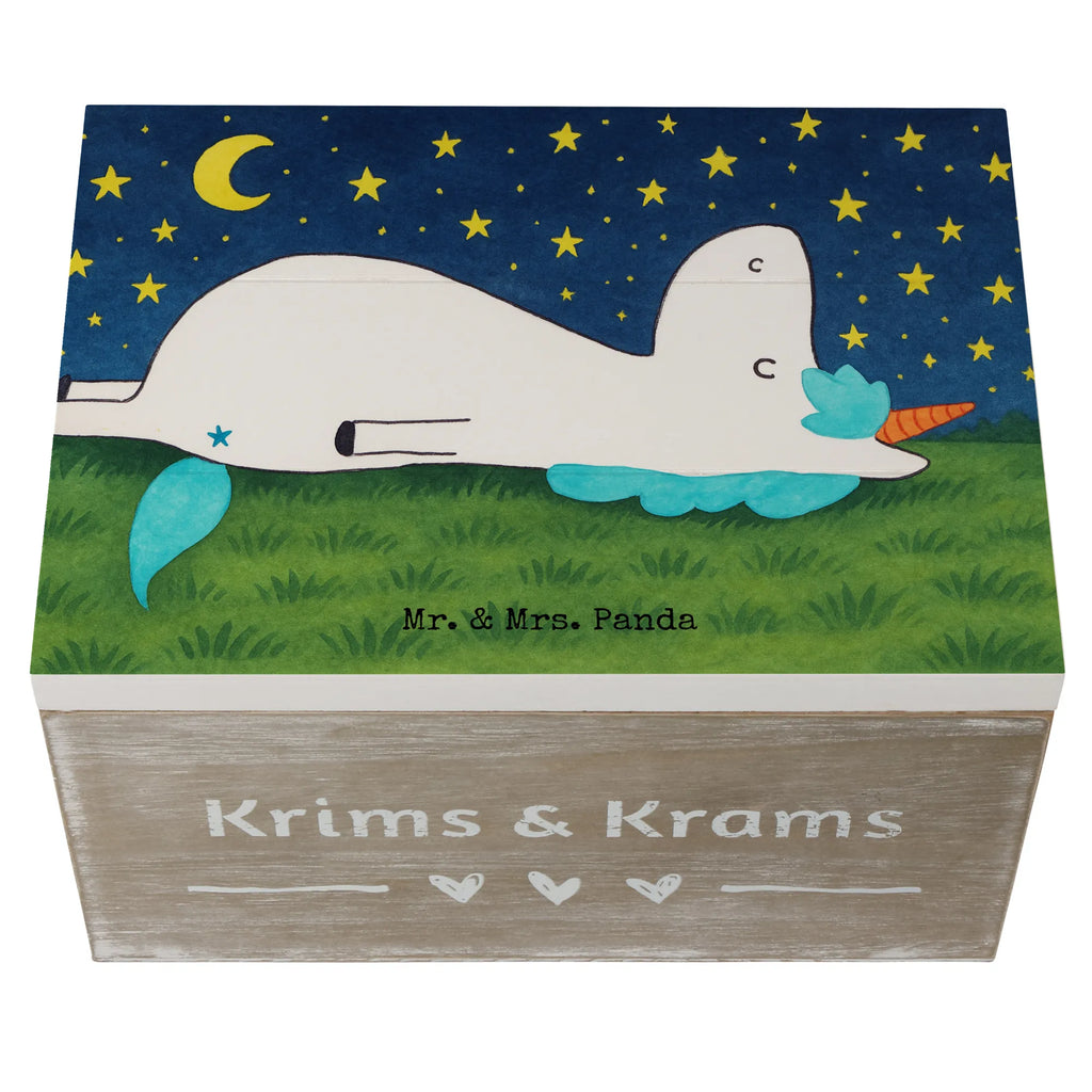 Holzkiste Einhorn Sternenhimmel Design Truhe, Schatulle, Erinnerungskiste, Holzkiste, Schatzkiste, Erinnerungsbox, Kiste, Aufbewahrungsbox, Dekokiste, Geschenkbox, Geschenkdose, XXL, Einhorn, Einhörner, Einhorn Deko, Unicorn, Dachschaden, Sternenhimmel, Verrückt, Sterne