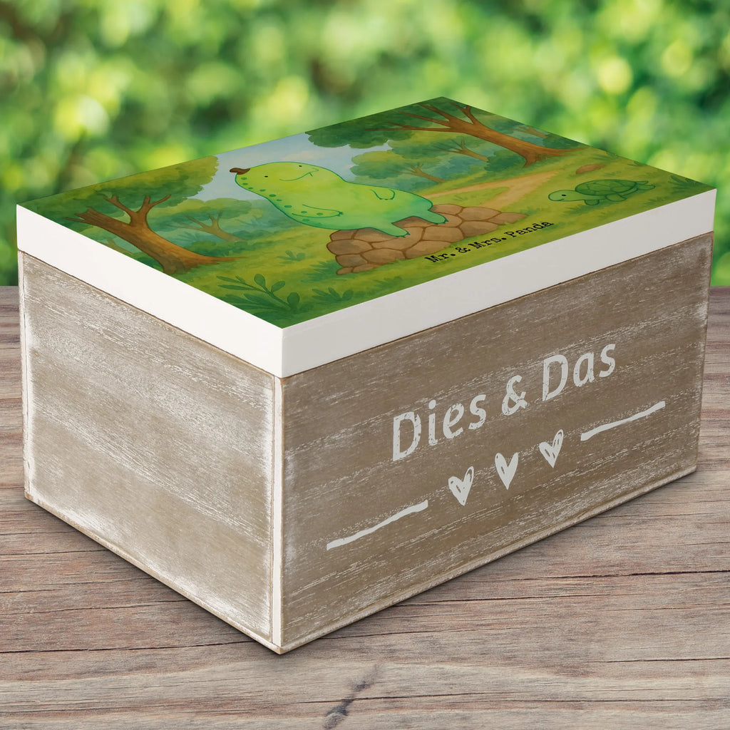 Holzkiste Schildkröte Pause Design Erinnerungsbox, Schatulle, XXL, Schatzkiste, Holzkiste, Erinnerungskiste, Truhe, Geschenkbox, Kiste, Geschenkdose, Aufbewahrungsbox, Dekokiste, Schildkröte, Achtsamkeit, Entschleunigen, achtsam