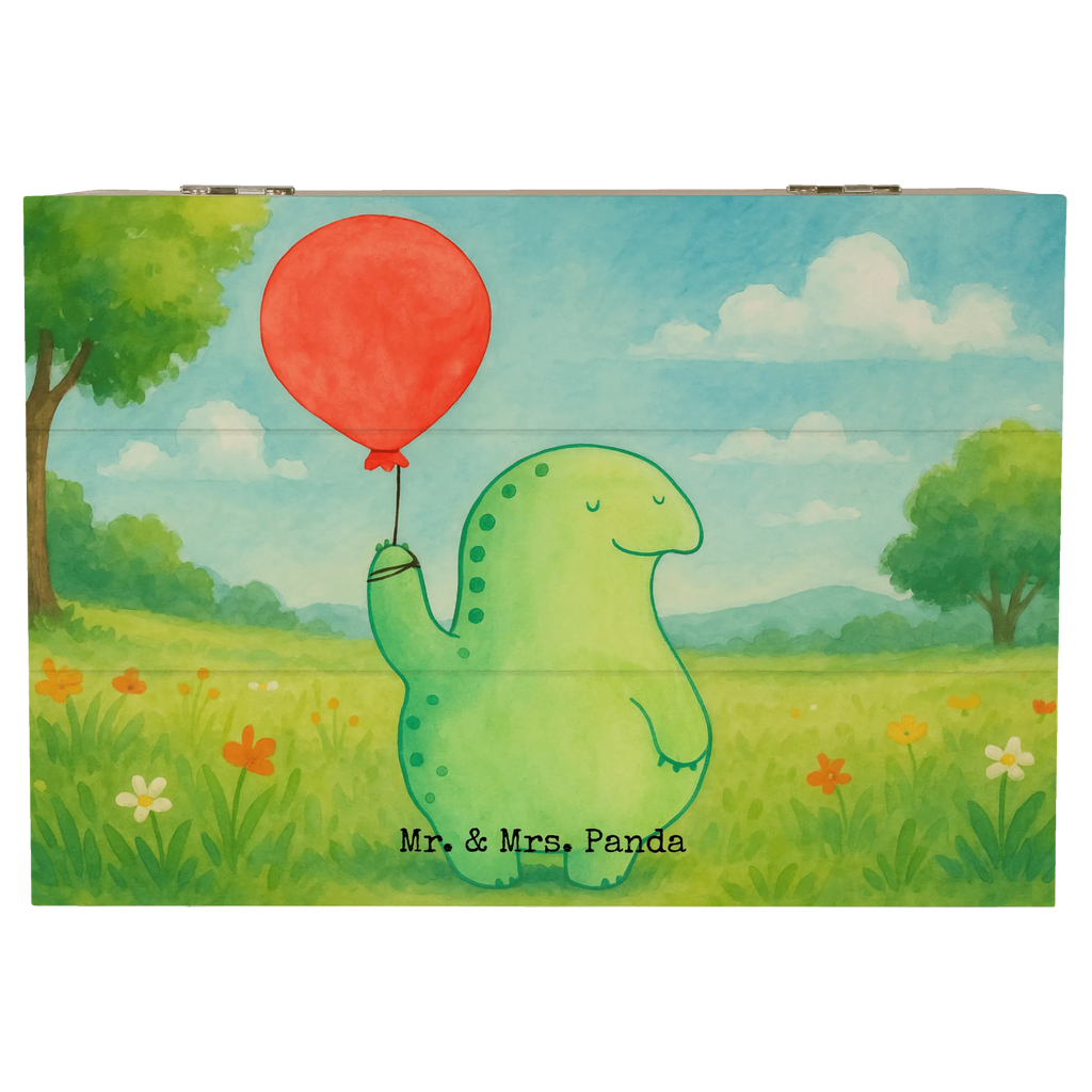 Holzkiste Schildkröte Luftballon Design XXL, Erinnerungskiste, Truhe, Schatulle, Aufbewahrungsbox, Dekokiste, Geschenkbox, Erinnerungsbox, Schatzkiste, Kiste, Holzkiste, Geschenkdose, Schildkröte, Schildkröten, Mutausbruch, Motivation, Motivationsspruch