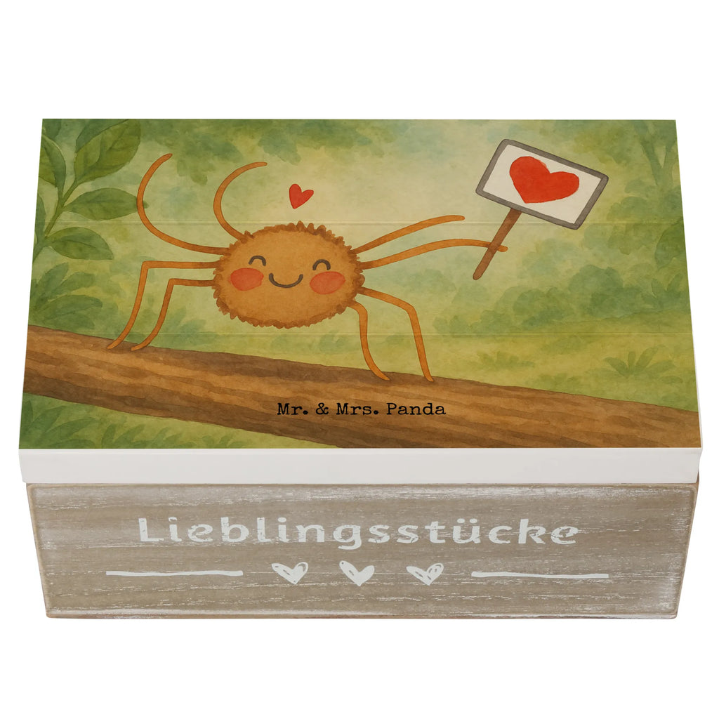 Holzkiste Spinne Agathe Motivation Design Holzkiste, Kiste, Schatzkiste, Truhe, Schatulle, XXL, Erinnerungsbox, Erinnerungskiste, Dekokiste, Aufbewahrungsbox, Geschenkbox, Geschenkdose, Spinne Agathe, Spinne, Agathe, Videos, Merchandise, Motivation, Glück, Liebe, Vertrauen, Dankeschön