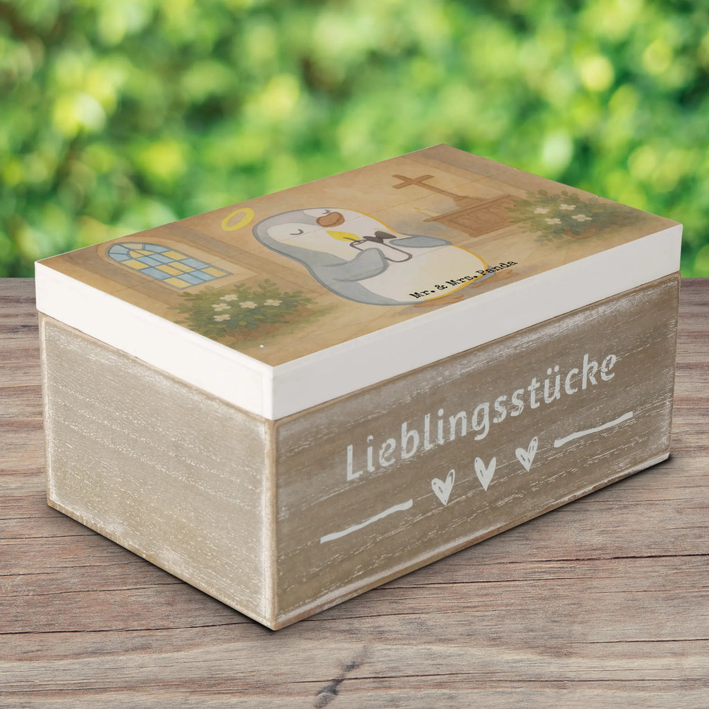 Wooden chest penguin communion Design Erinnerungskiste, Geschenkbox, Holzkiste, Schatulle, Schatzkiste, Dekokiste, Aufbewahrungsbox, Erinnerungsbox, Kiste, XXL, Truhe, Geschenkdose, Konfirmation, Kommunion, Jugendweihe, Konfirmation Geschenk, Kommunion Dankeschön, Glauben, Kommunion Geschenk, Sonnenschein