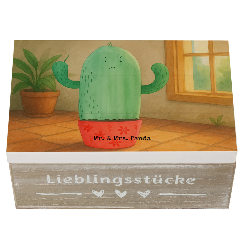 Wooden chest cactus Fury Design Geschenkbox, Erinnerungsbox, Aufbewahrungsbox, Erinnerungskiste, XXL, Dekokiste, Schatzkiste, Schatulle, Kiste, Holzkiste, Truhe, Geschenkdose, Kaktus, Kakteen, Büroalltag, Kollege, Chefin, Schule, ärgern, wütend, Kollegin, Büro