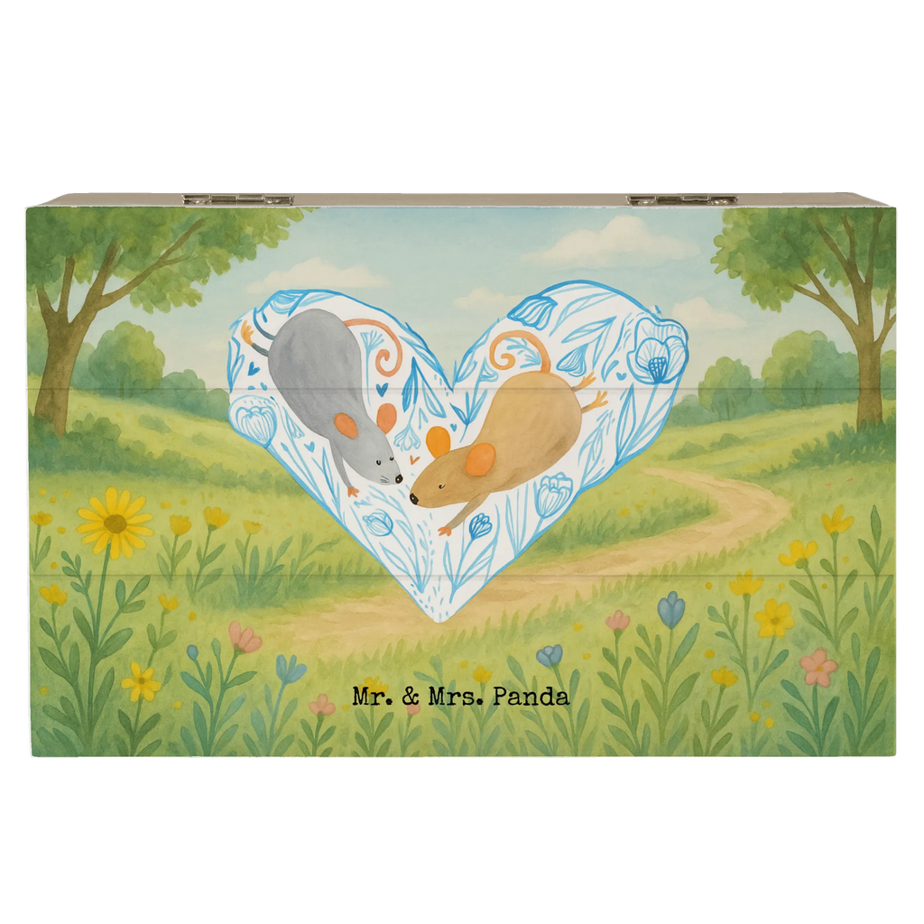 Holzkiste Mäuse Herz Design Truhe, Geschenkbox, Schatzkiste, Erinnerungskiste, Schatulle, Aufbewahrungsbox, Holzkiste, XXL, Geschenkdose, Erinnerungsbox, Kiste, Dekokiste, Liebe, Partner, Freund, Freundin, Ehemann, Ehefrau, Heiraten, Verlobung, Heiratsantrag, Liebesgeschenk, Jahrestag, Hocheitstag, Liebesbeweis, Love, Geschenk für zwei, Liebesbotschaft, Maus, Lieblingsmensch, Hochzeit, Mäuse, Gemeinsamkeit