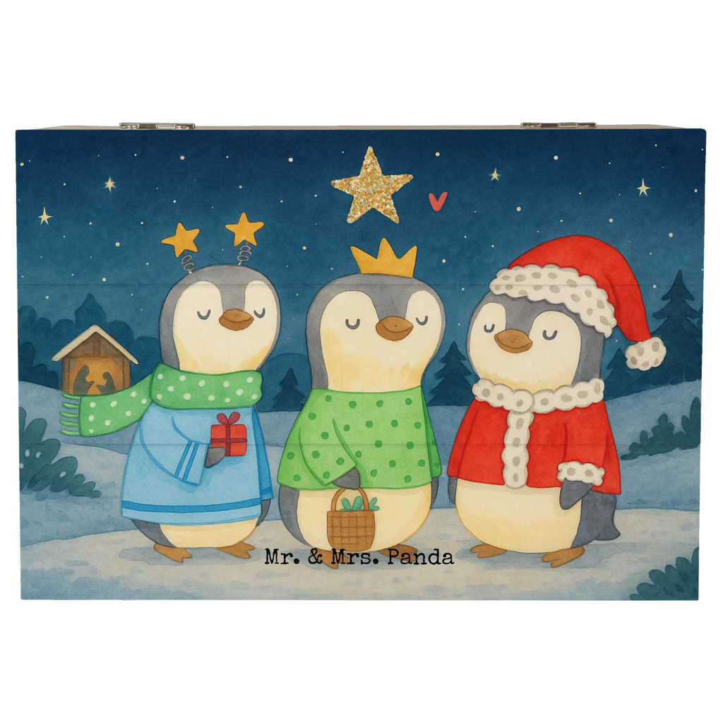Holzkiste Winterzeit Heilige drei Könige Design Erinnerungskiste, Geschenkbox, Kiste, Schatzkiste, XXL, Aufbewahrungsbox, Dekokiste, Truhe, Erinnerungsbox, Schatulle, Geschenkdose, Holzkiste, Winter, Weihnachten, Weihnachtsdeko, Nikolaus, Advent, Heiligabend, Wintermotiv, Weihnachtstage, Heilige drei Könige, Weihnachtsmann, Weihnachtszeit