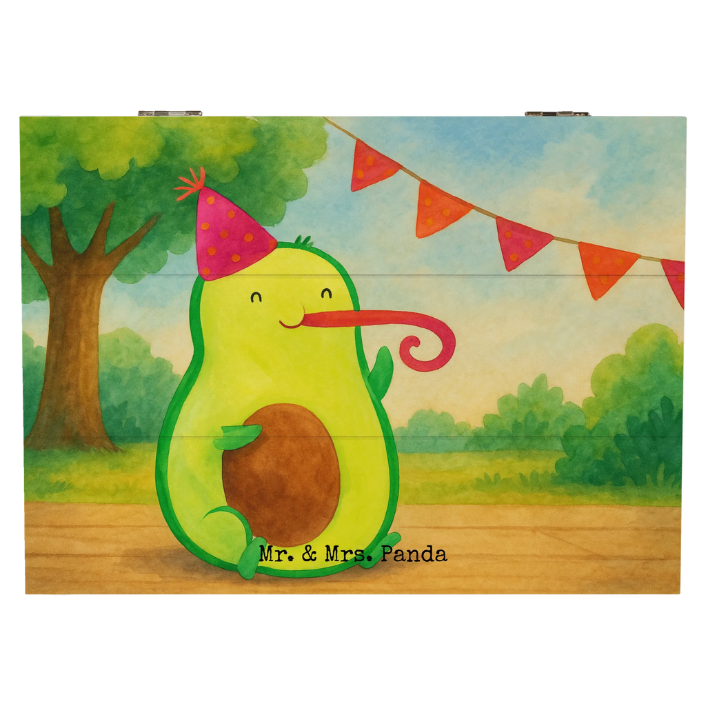 Holzkiste Avocado Geburtstag Design XXL, Geschenkdose, Kiste, Schatzkiste, Erinnerungsbox, Dekokiste, Schatulle, Geschenkbox, Aufbewahrungsbox, Holzkiste, Truhe, Erinnerungskiste, Avocado, Veggie, Vegan, Gesund