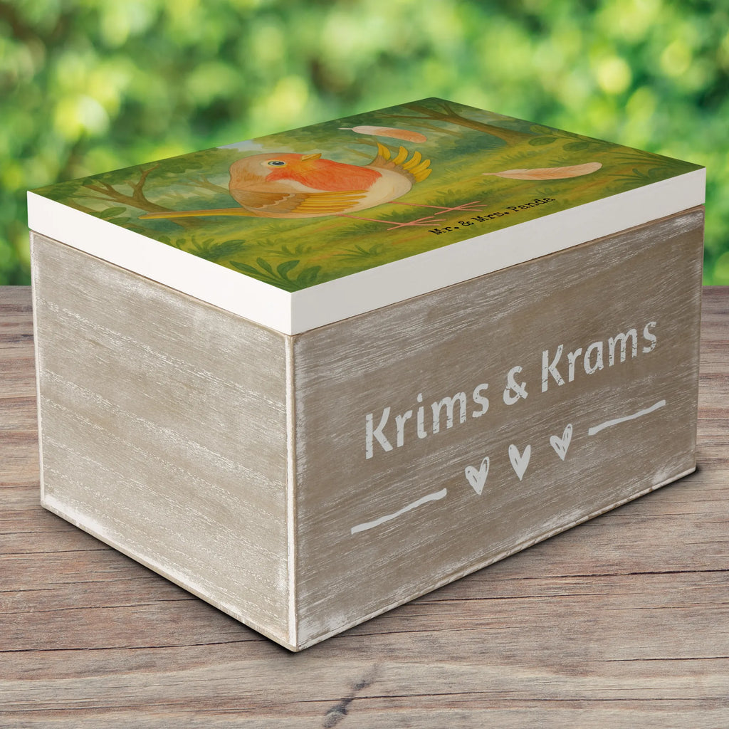 Holzkiste Rotkehlchen Federn Design Holzkiste, Geschenkdose, Erinnerungsbox, Aufbewahrungsbox, Schatzkiste, Geschenkbox, Kiste, Dekokiste, Truhe, Erinnerungskiste, XXL, Schatulle, Tiermotive, Gute Laune, lustige Sprüche, Tiere, Motivation Sprüche, Motivationsbilder, What if i fall, Rotkehlchen, Spruch Motivation, Vogel, fliegen, Spruch Mut