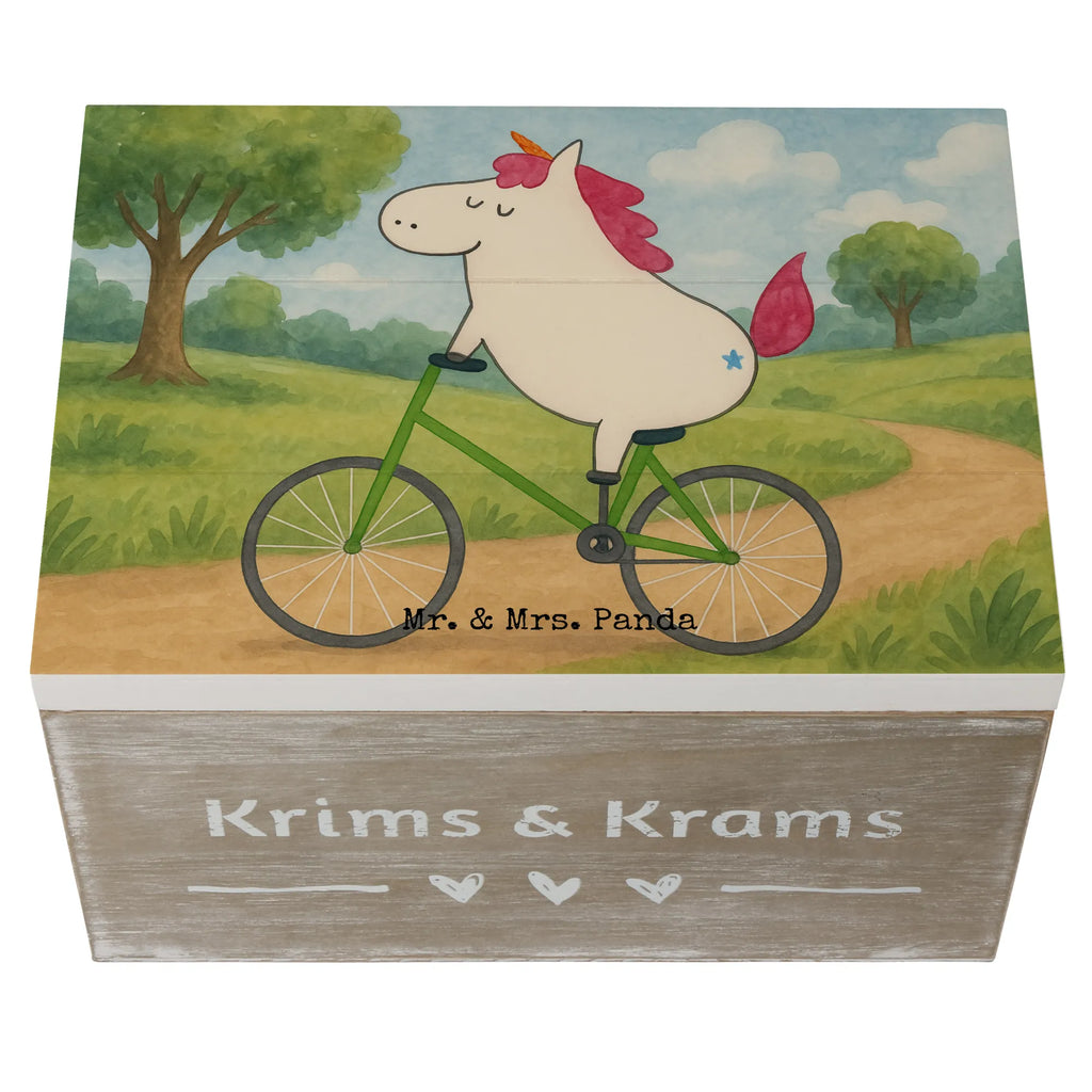 Holzkiste Einhorn Radfahrer Design Kiste, XXL, Holzkiste, Geschenkdose, Aufbewahrungsbox, Truhe, Erinnerungskiste, Schatzkiste, Erinnerungsbox, Geschenkbox, Dekokiste, Schatulle, Einhorn, Einhörner, Einhorn Deko, Unicorn, Rad, Liebeskummer, Luxusproblem, Radfahren, Feenstaub, Bike, Kummer, Konfetti, Radfahrer
