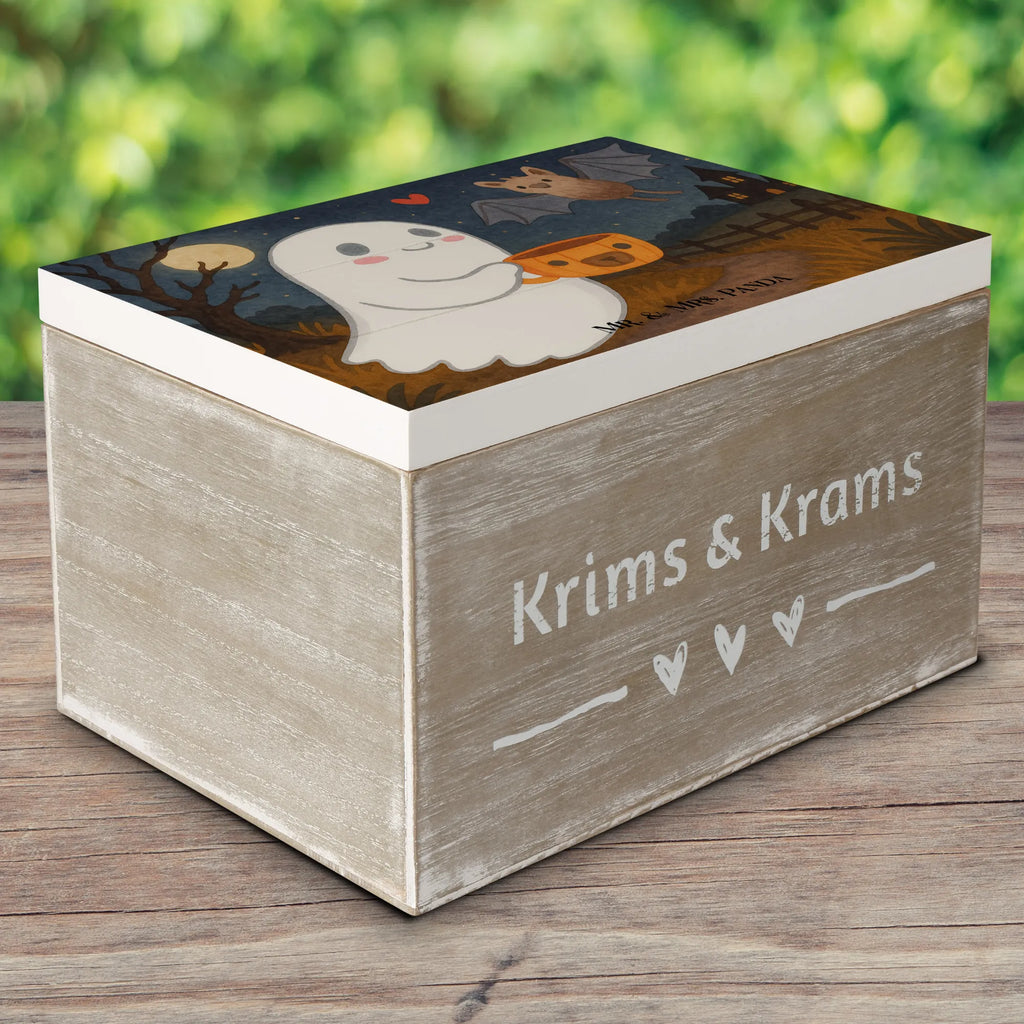 Holzkiste Gespenst Kaffee Design Erinnerungsbox, Aufbewahrungsbox, XXL, Holzkiste, Erinnerungskiste, Geschenkdose, Truhe, Dekokiste, Schatulle, Schatzkiste, Kiste, Geschenkbox, Halloween, Deko, Martinssingen, Dekoration, Geschenke, Schenken, Gespenst, Kaffee