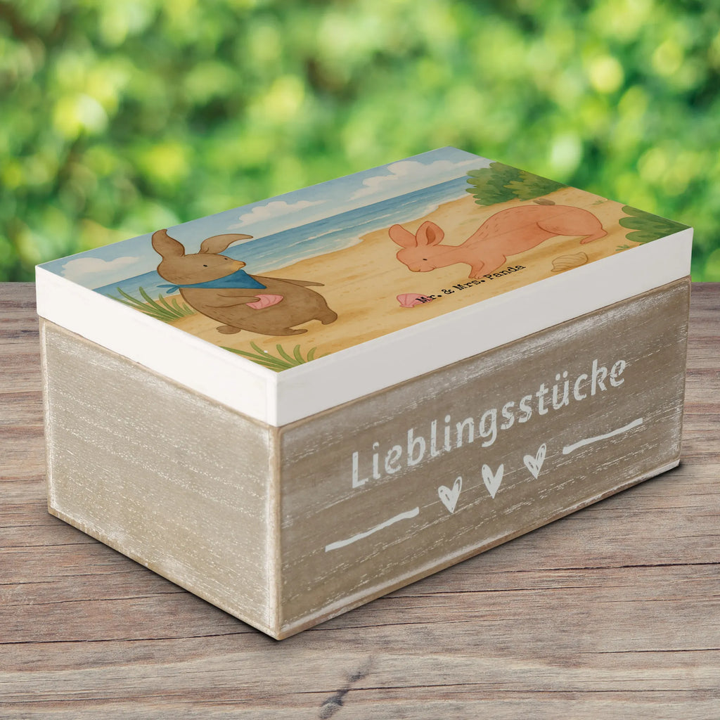 Skrzynia drewniana Muszla królików Design Geschenkbox, Truhe, XXL, Dekokiste, Geschenkdose, Holzkiste, Schatzkiste, Erinnerungskiste, Aufbewahrungsbox, Schatulle, Kiste, Erinnerungsbox, Familie, Vatertag, Muttertag, Bruder, Schwester, Mama, Papa, Oma, Opa, BFF, Muscheln sammeln, Muscheln, beste Freundin, Meer, Freundin, Freundinnen, Hasen, best friends