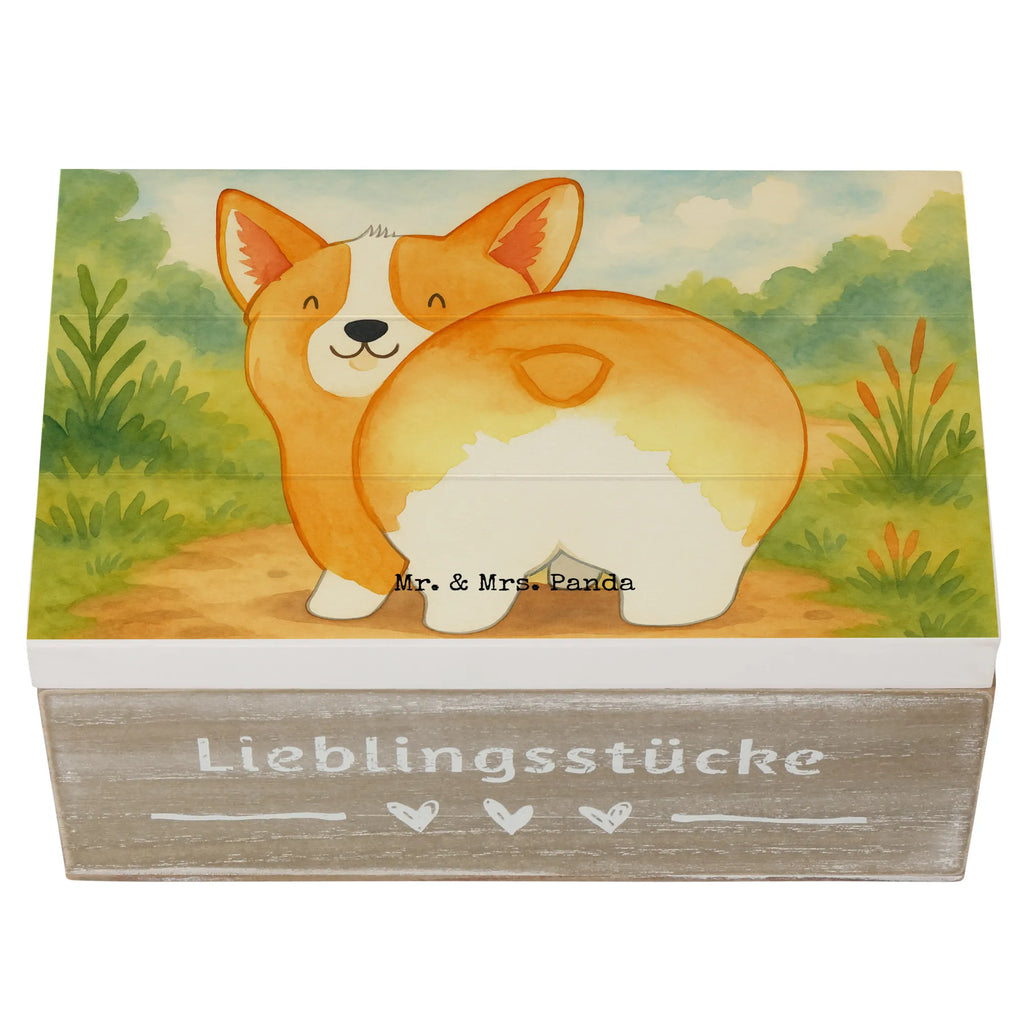 Holzkiste Corgi Po Design Erinnerungskiste, Geschenkbox, Schatzkiste, Aufbewahrungsbox, Schatulle, Geschenkdose, Dekokiste, Kiste, Holzkiste, Erinnerungsbox, XXL, Truhe, Hund, Hundemotiv, Haustier, Hunderasse, Tierliebhaber, Hundebesitzer, Sprüche, Spruch, Motivation, Corgie, Selbstliebe, Hundeliebe