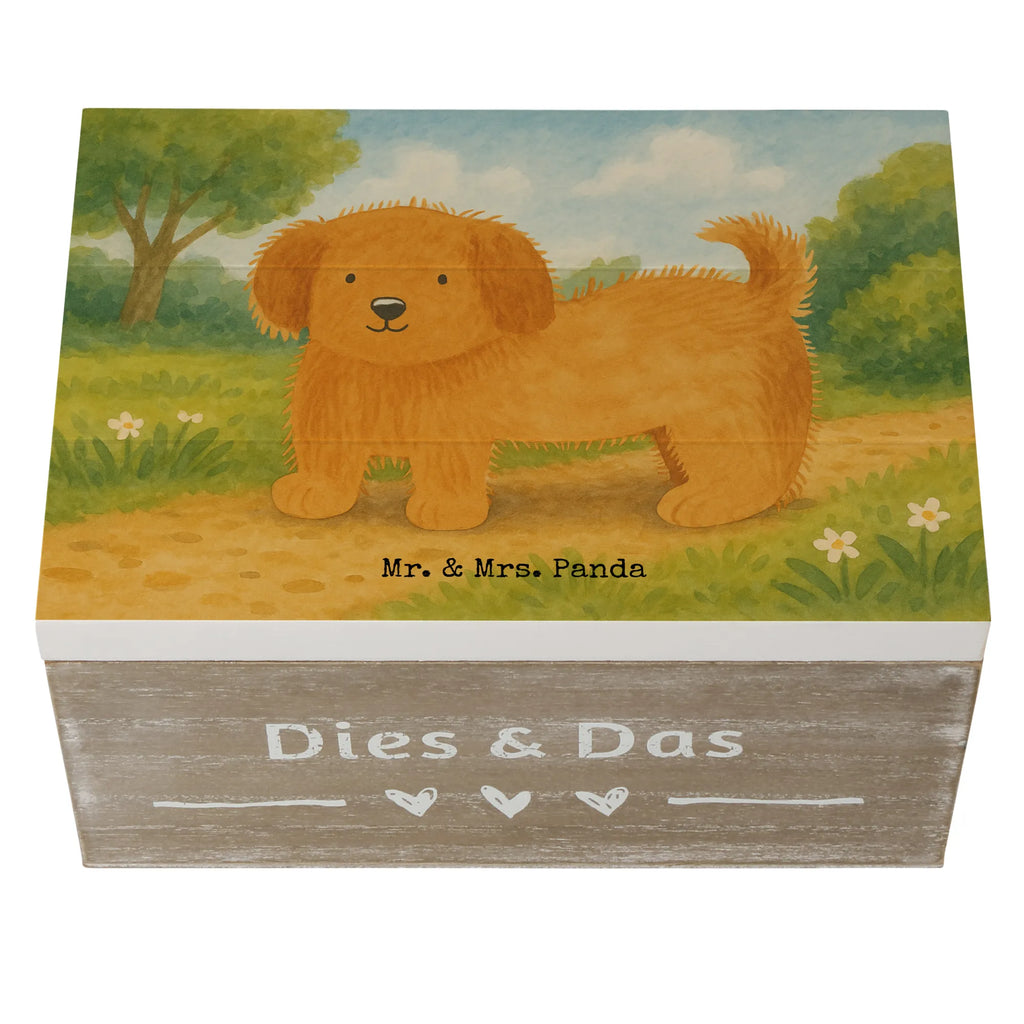 Skrzynia drewniana pies puszysty Design Dekokiste, XXL, Holzkiste, Erinnerungsbox, Kiste, Geschenkdose, Schatzkiste, Erinnerungskiste, Truhe, Schatulle, Geschenkbox, Aufbewahrungsbox, Hund, Hundemotiv, Haustier, Hunderasse, Tierliebhaber, Hundebesitzer, Sprüche, Frauchen, Hundemama, Hunde, Hundeliebe