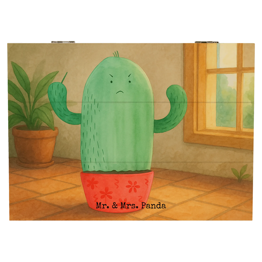 Wooden chest cactus Fury Design Geschenkbox, Erinnerungsbox, Aufbewahrungsbox, Erinnerungskiste, XXL, Dekokiste, Schatzkiste, Schatulle, Kiste, Holzkiste, Truhe, Geschenkdose, Kaktus, Kakteen, Büroalltag, Kollege, Chefin, Schule, ärgern, wütend, Kollegin, Büro